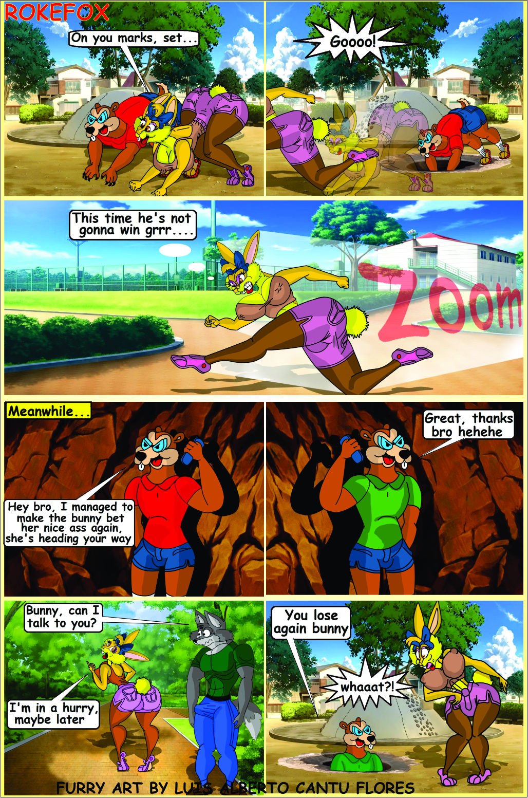 BUNNY RABIT THE RUNNER page 6 full