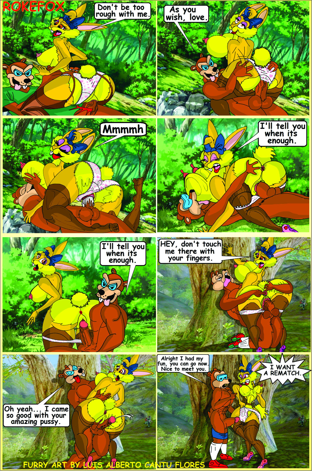 BUNNY RABIT THE RUNNER page 8 full
