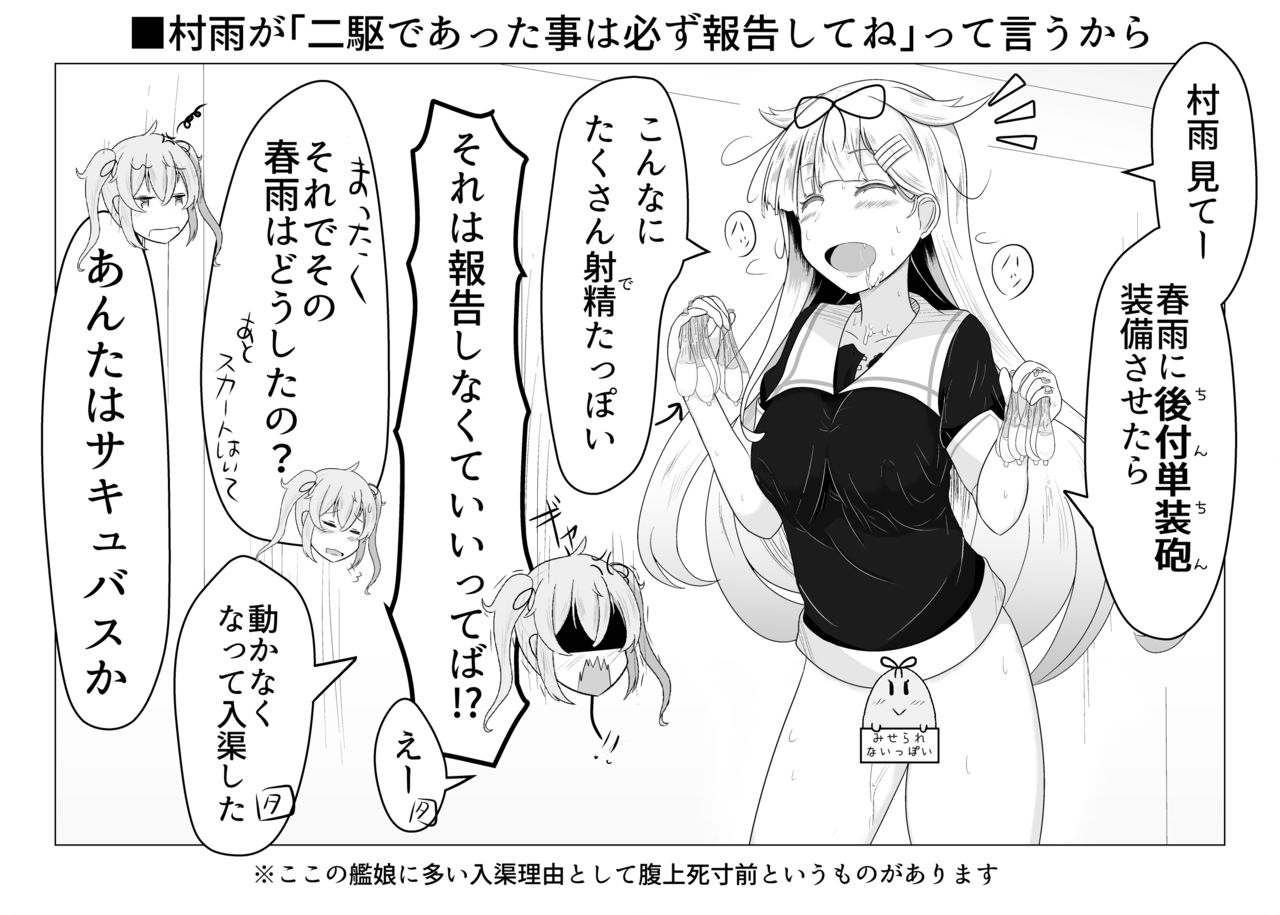 Nikuchi Chuushin Kanmusu Coup Baka Ero Matome page 1 full