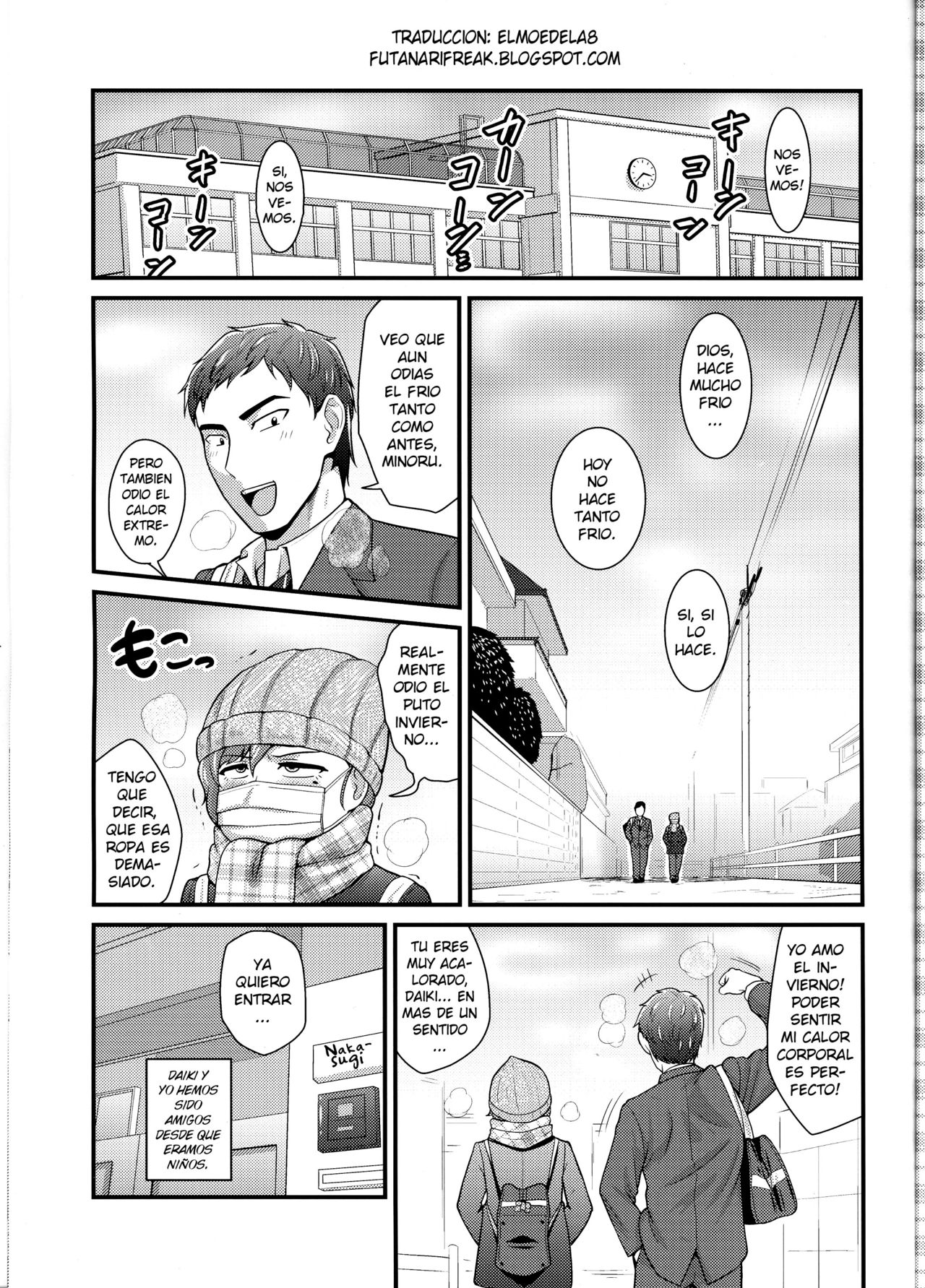 Aitsu no Toriko ni Natta Boku. Fuyu page 3 full