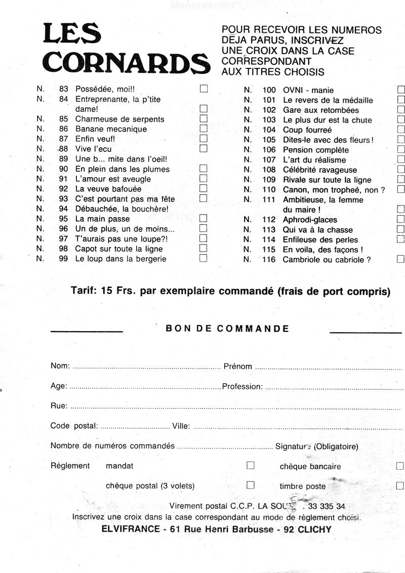 Elvifrance - Les cornards - 117 - Sexothérapie appliquée page 4 full