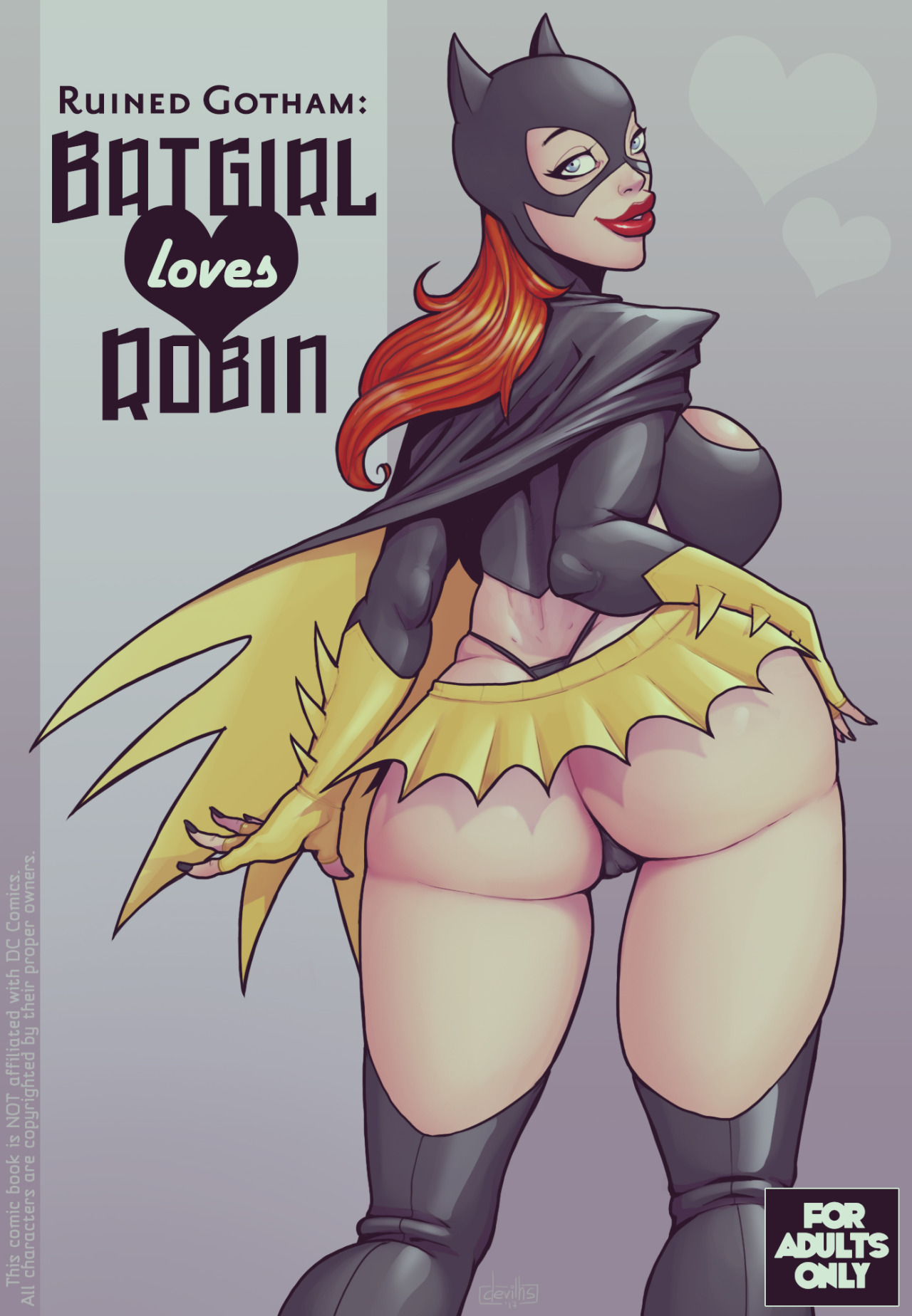 Ruined Gotham - Batgirl loves Robin page 1 full