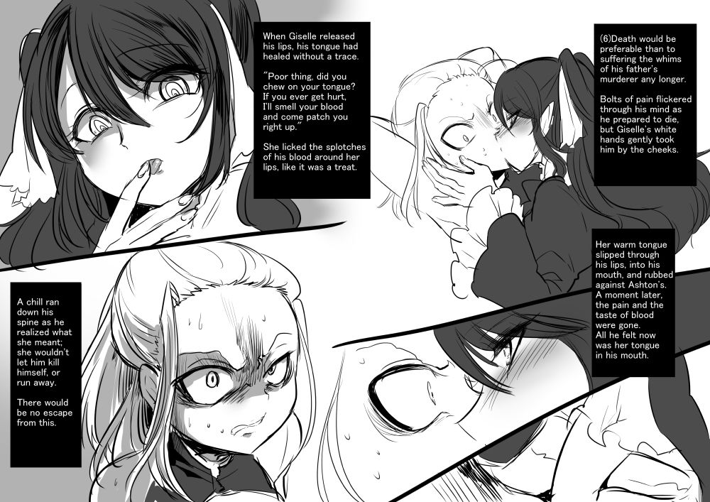 Bishoujo Vampire ni Bonyuu Drink Bar ni Sareru Hanashi | Turned into a Breast Milk Fountain by a Beautiful Vampire page 9 full