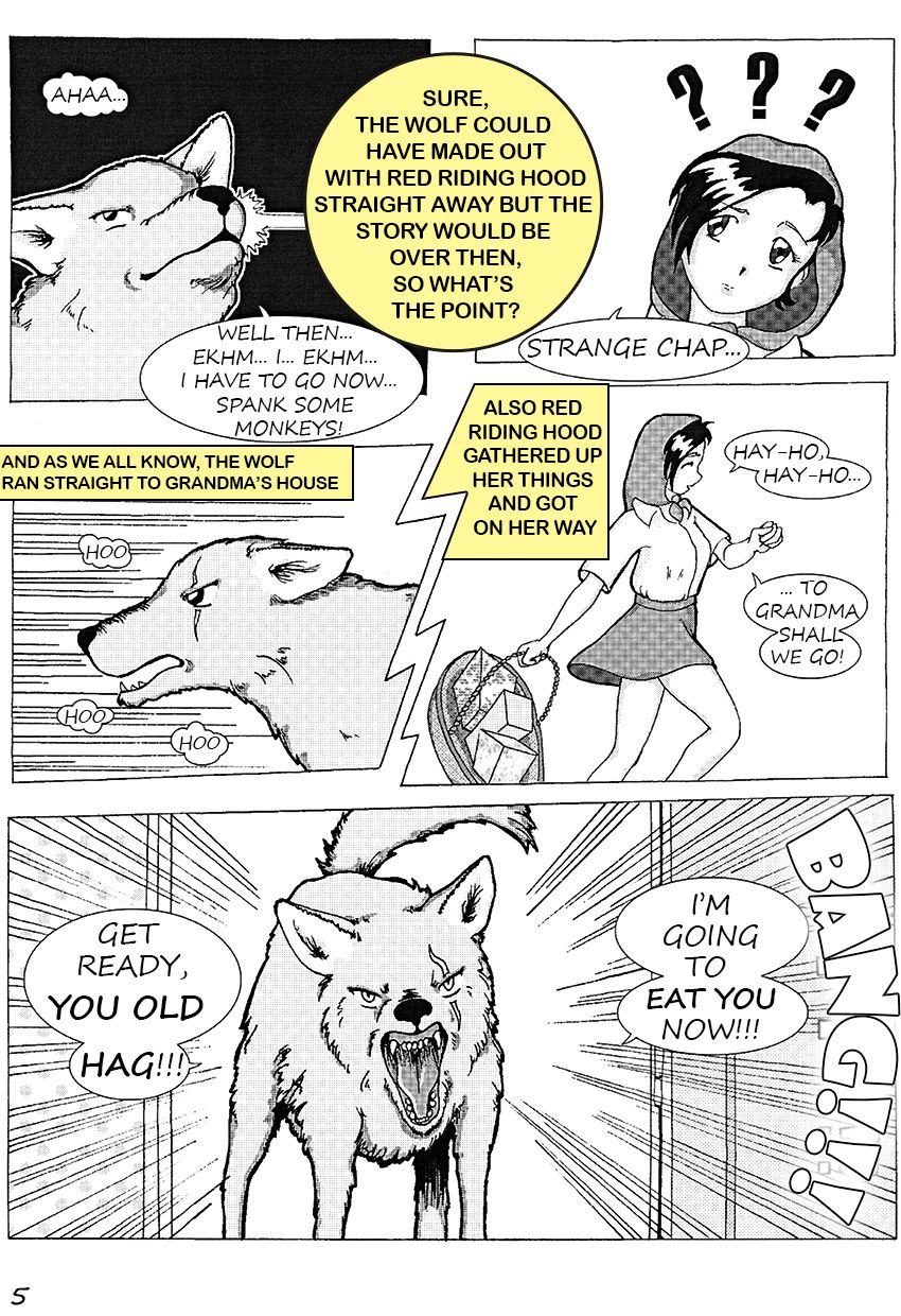 Kinky Red Riding Hood page 5 full