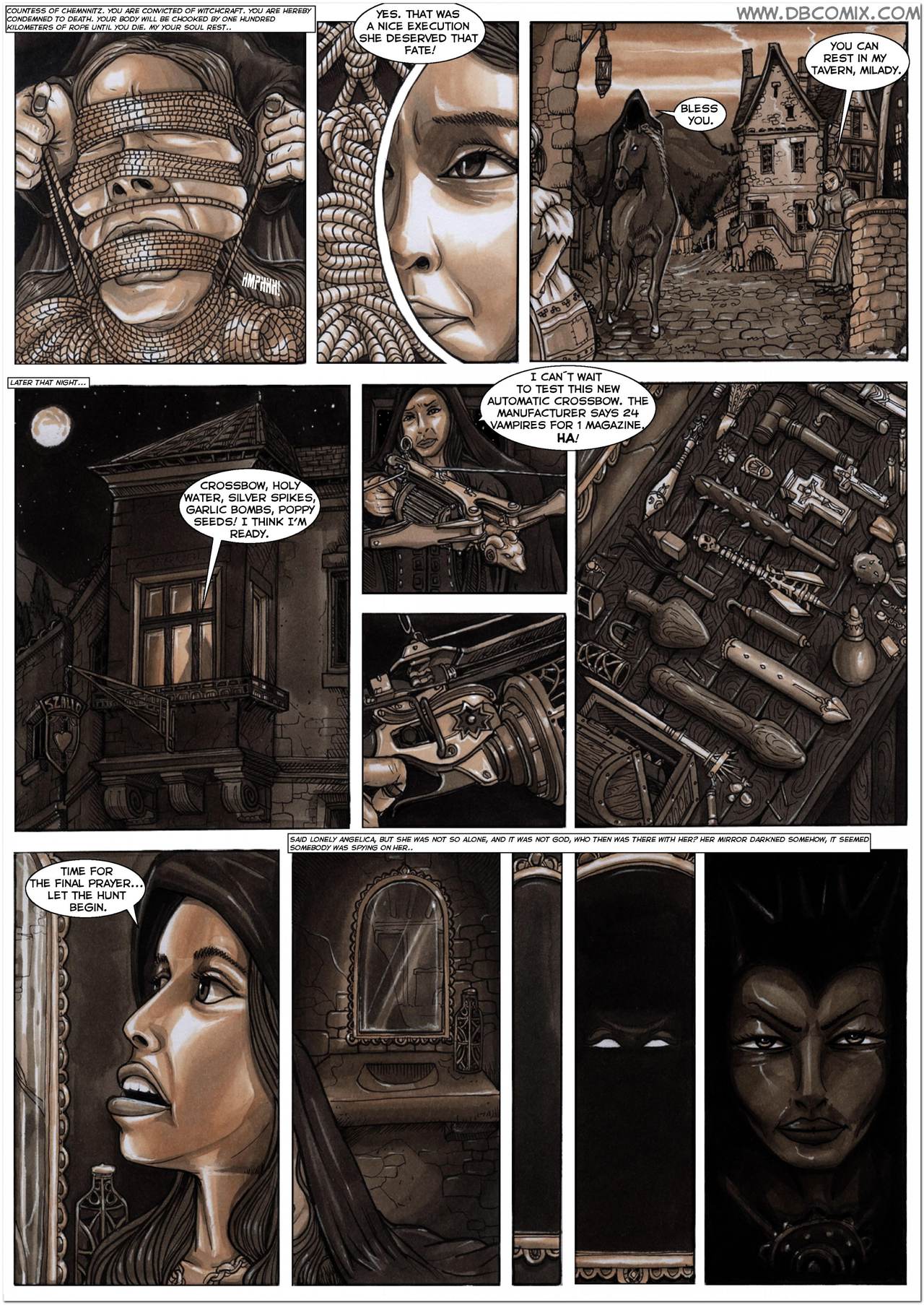 The Vampire Huntress Volume 1 page 6 full