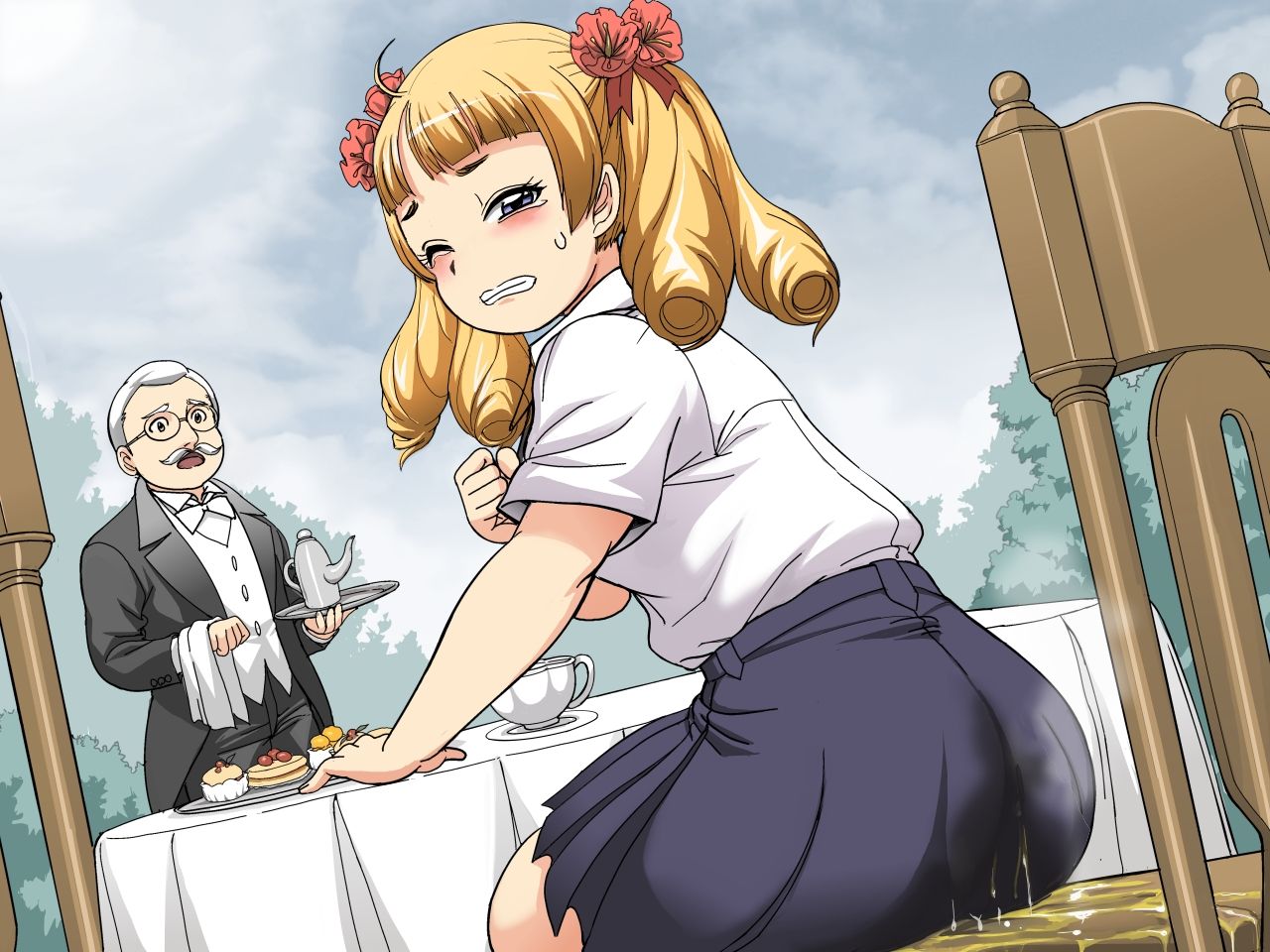 Otenba Hime o Isshun de Funnyou Mamire ni Saseru Houhou page 3 full