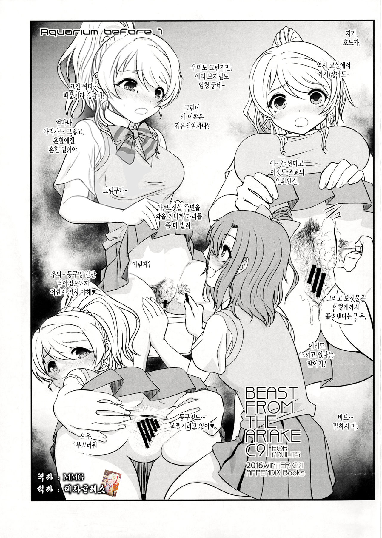 BEAST FROM ARIAKE C91 page 1 full
