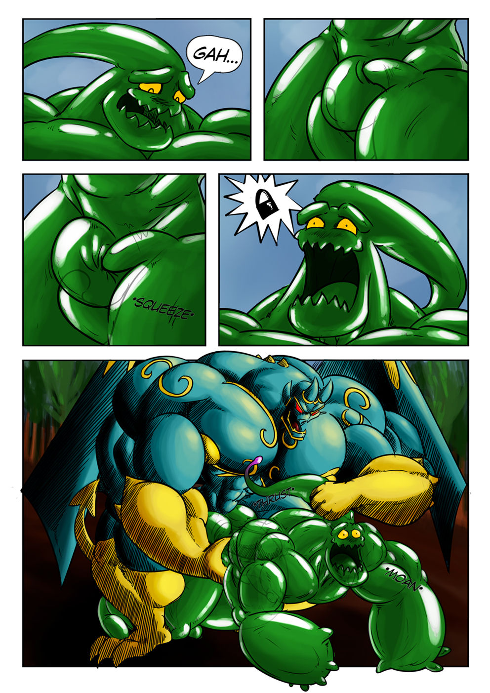 Zac &amp; Galio Transformation Comic page 10 full