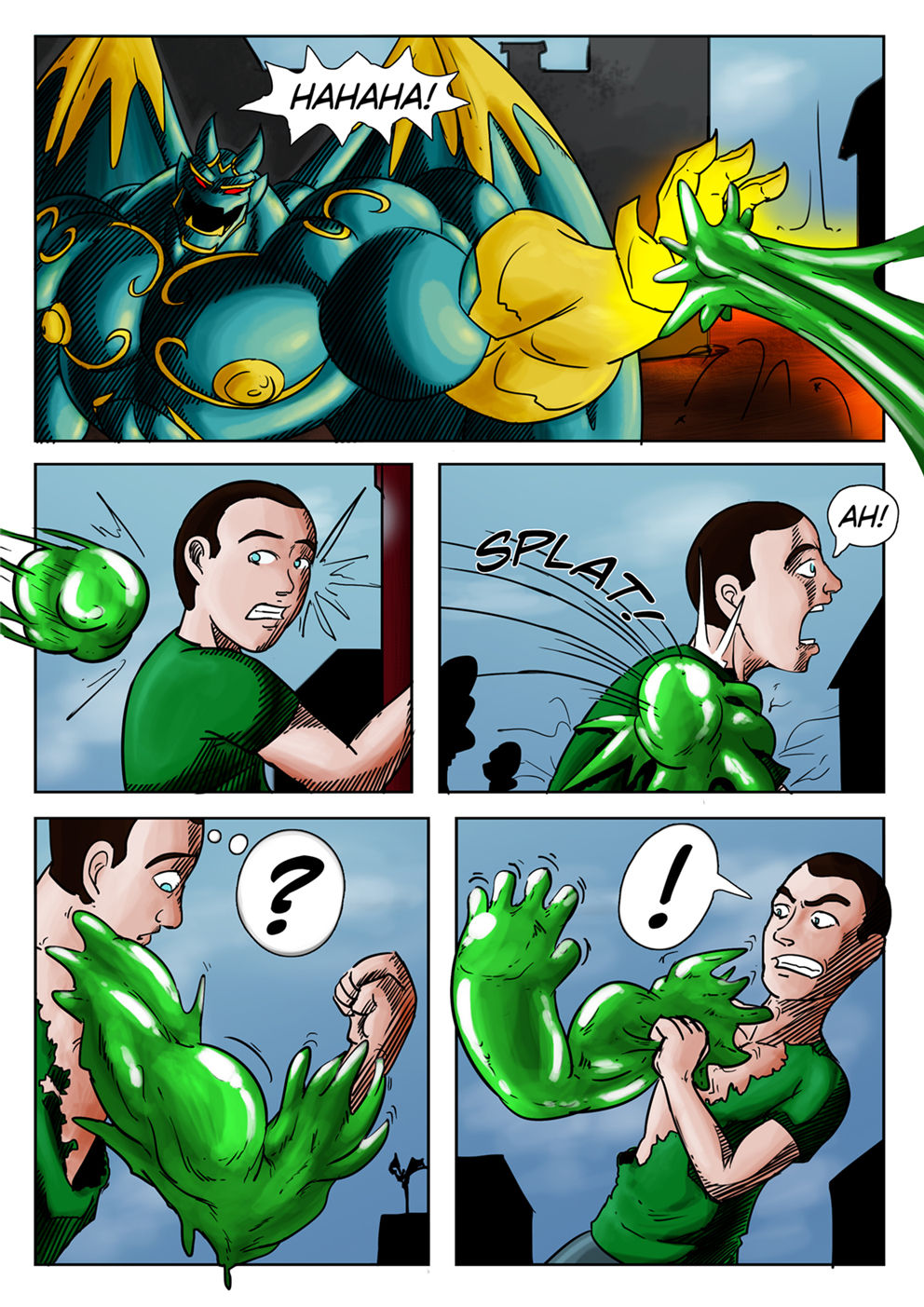 Zac &amp; Galio Transformation Comic page 4 full