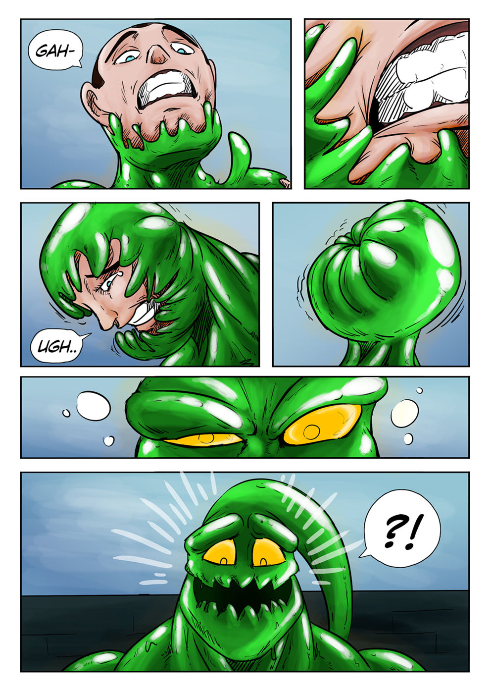 Zac &amp; Galio Transformation Comic page 5 full