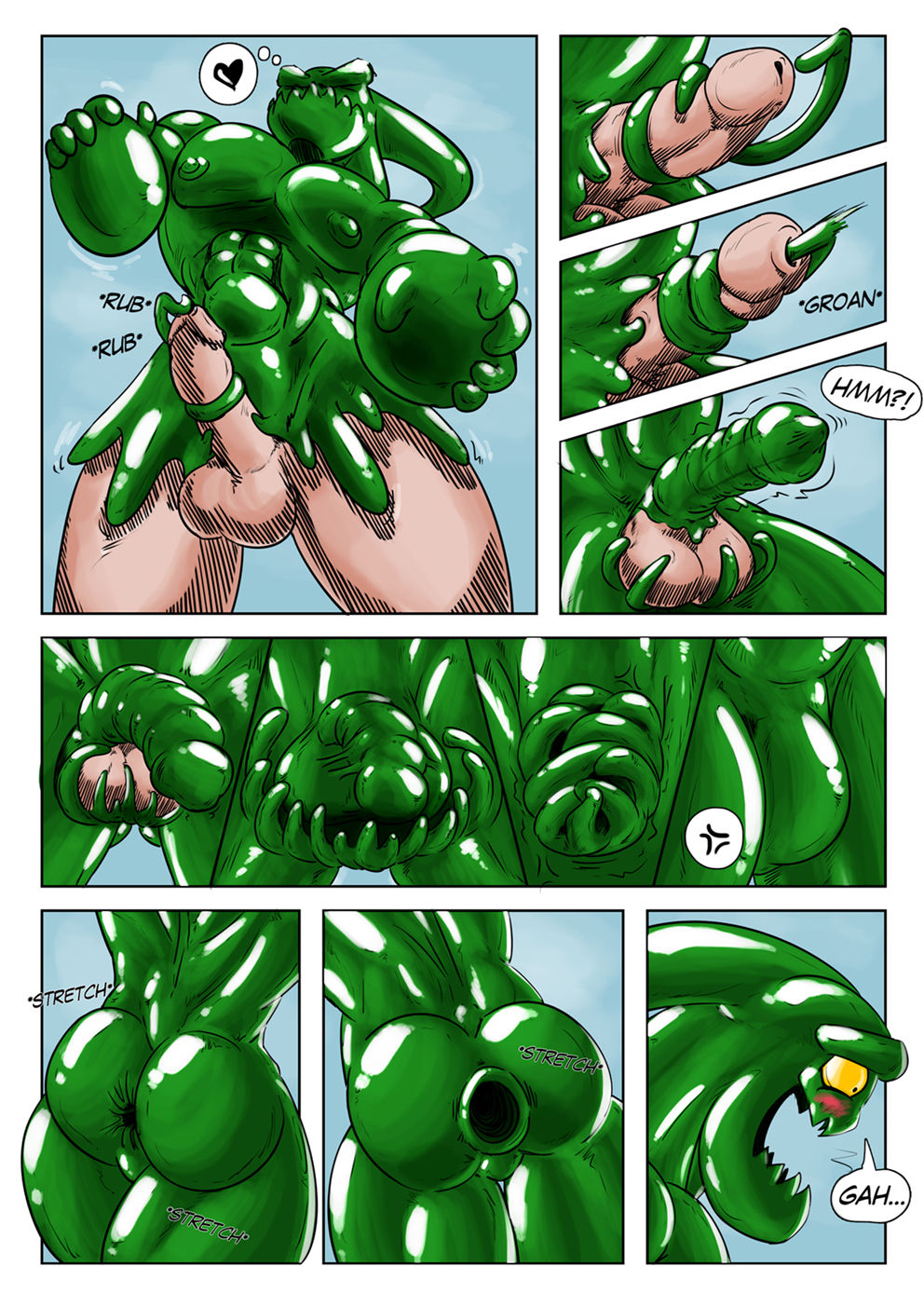 Zac &amp; Galio Transformation Comic page 6 full