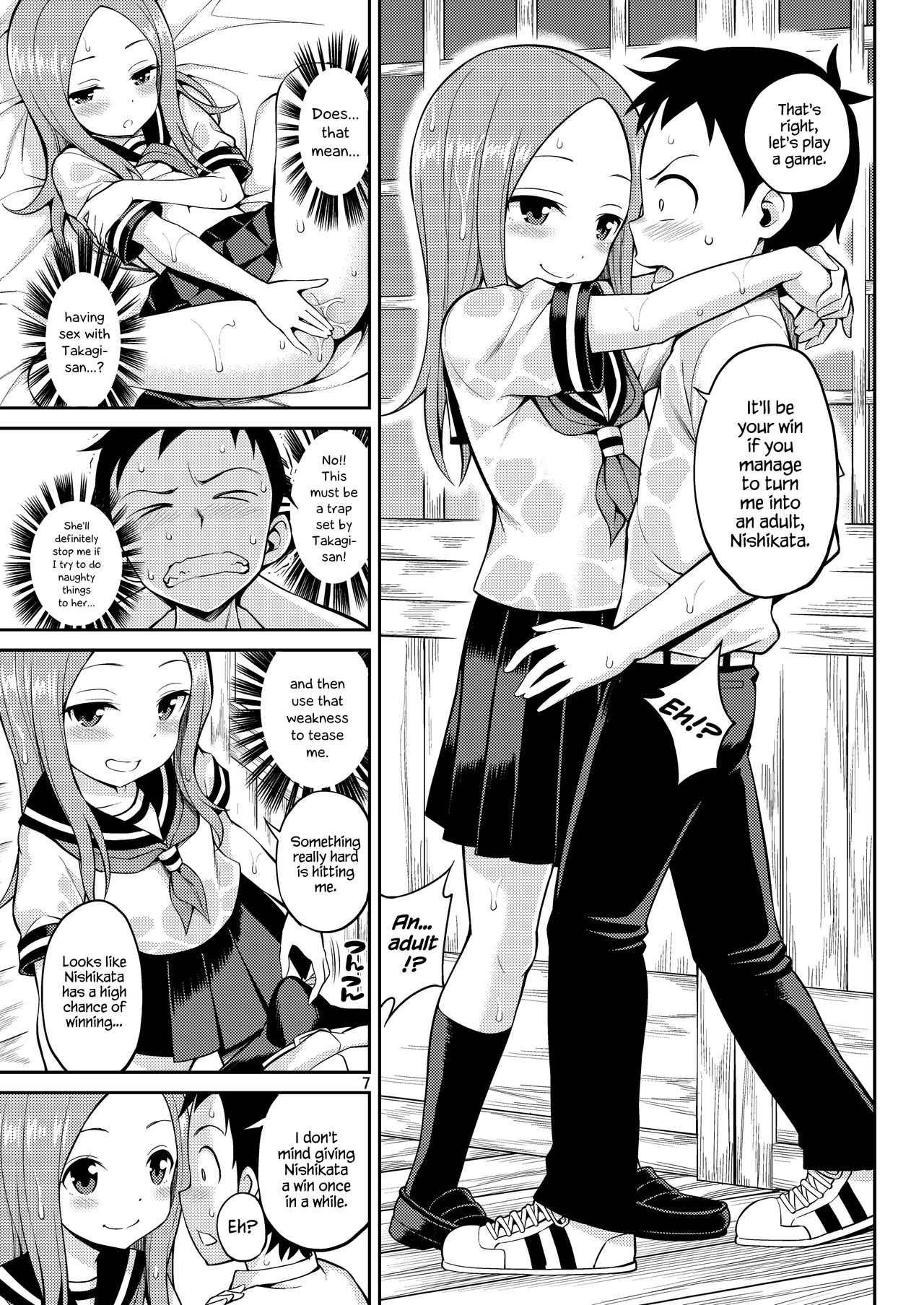 Ijikuri Jouzu no Takagi-san page 7 full