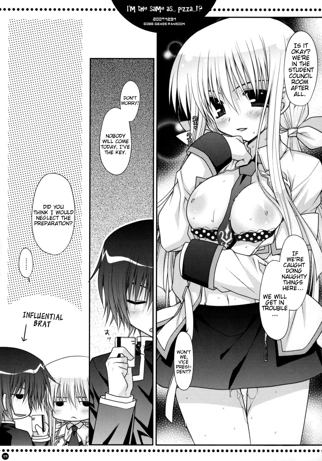 Ore wa...Pizza to Onaji nano ka... | I'm the same as... Pizza...!? page 8 full