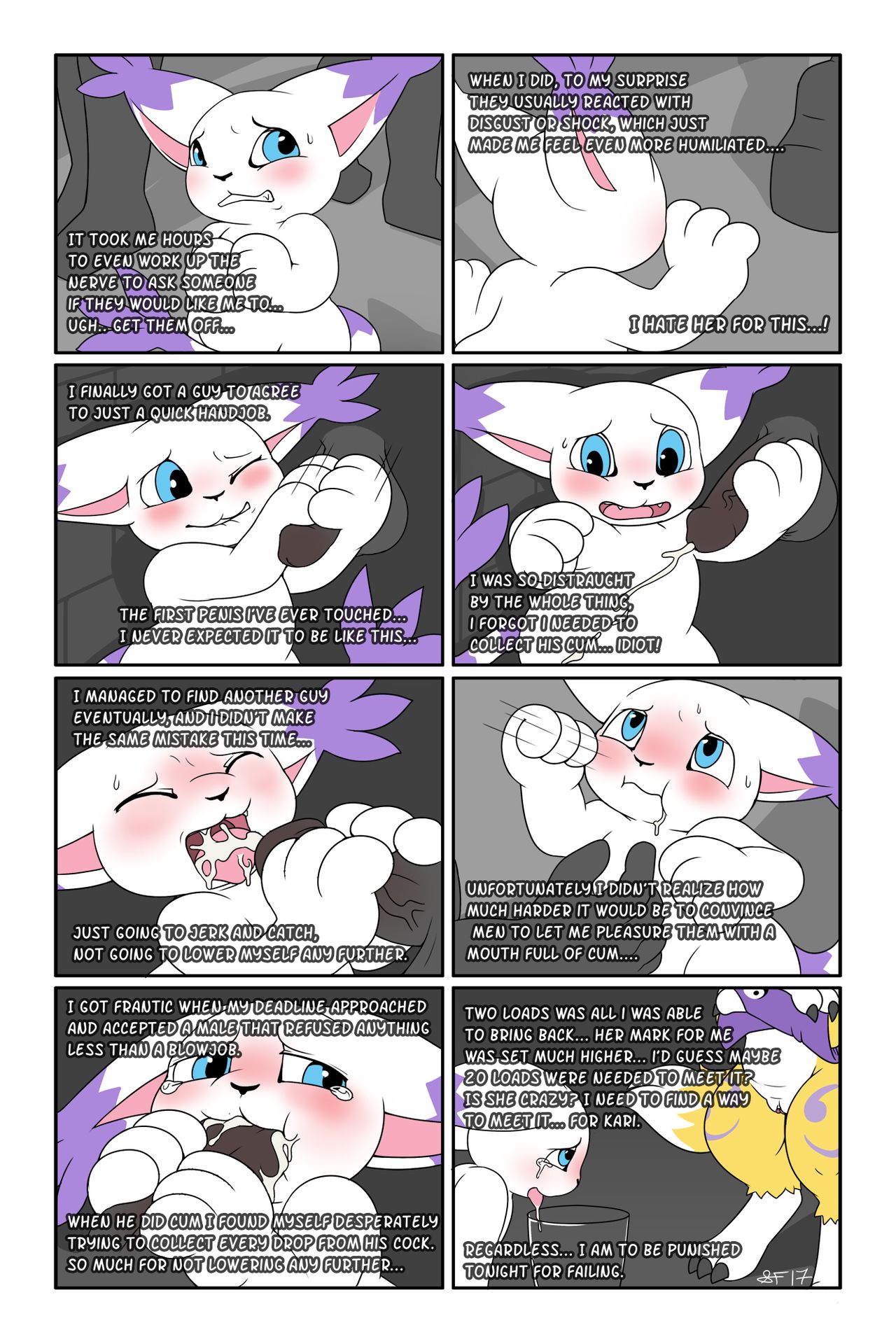 Gatomon's Humiliation page 7 full