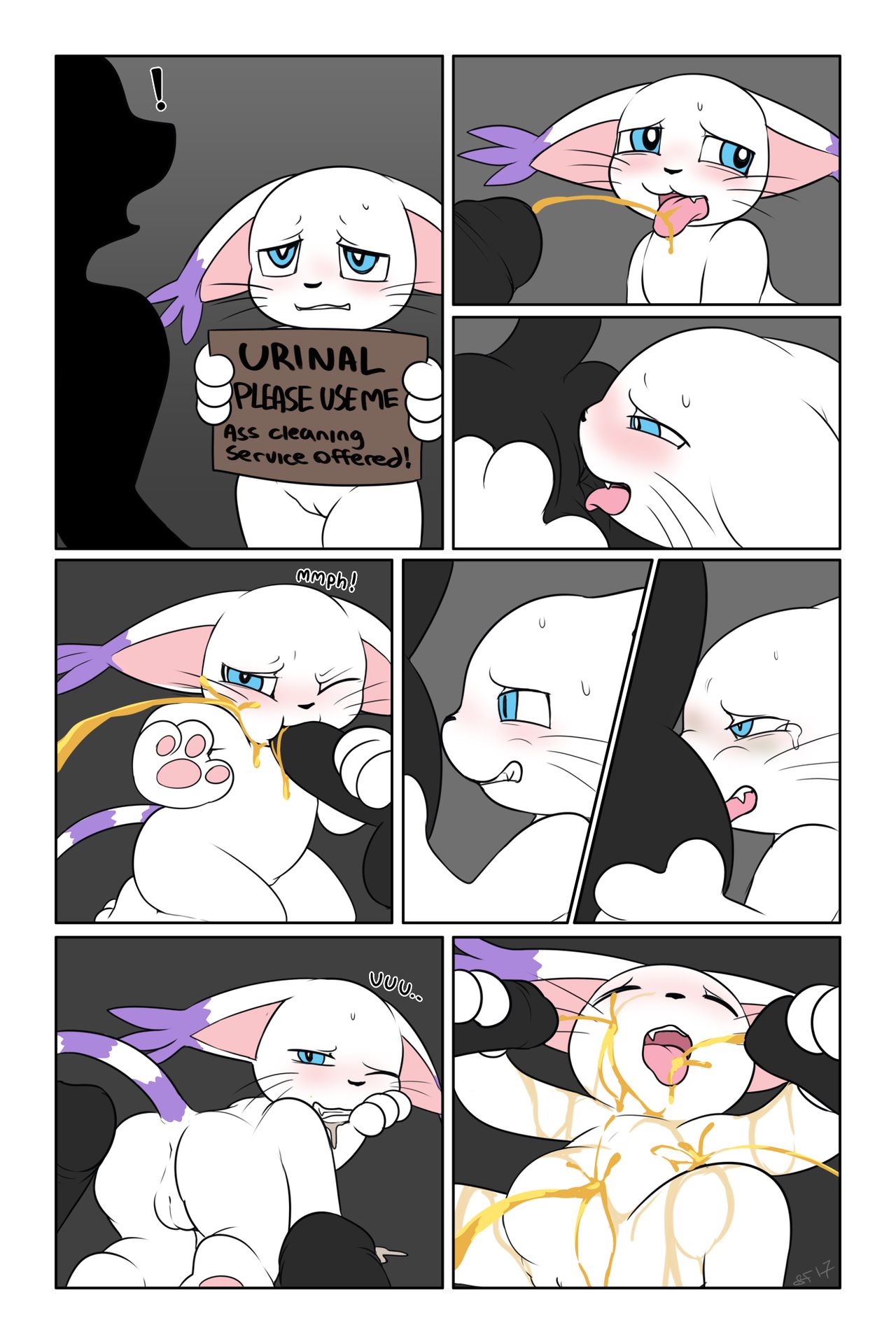 Gatomon's Humiliation page 9 full