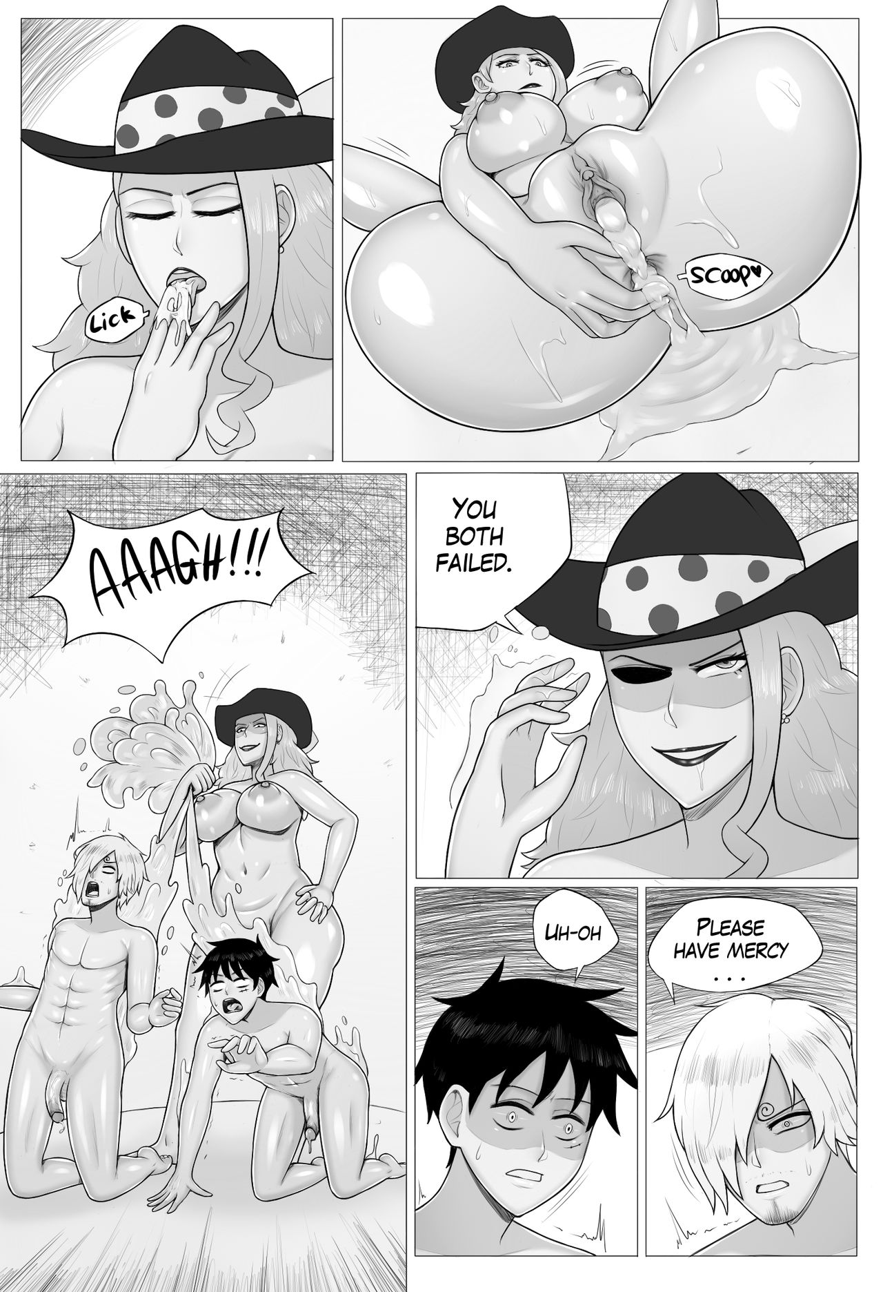 Straw Hat Crew x Charlotte Linlin page 5 full