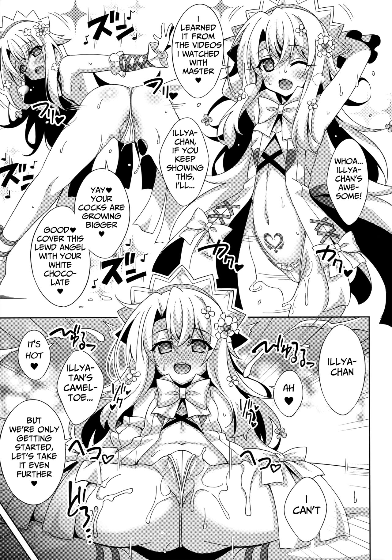 Illya-chan no Dosukebe Suppox  English page 8 full