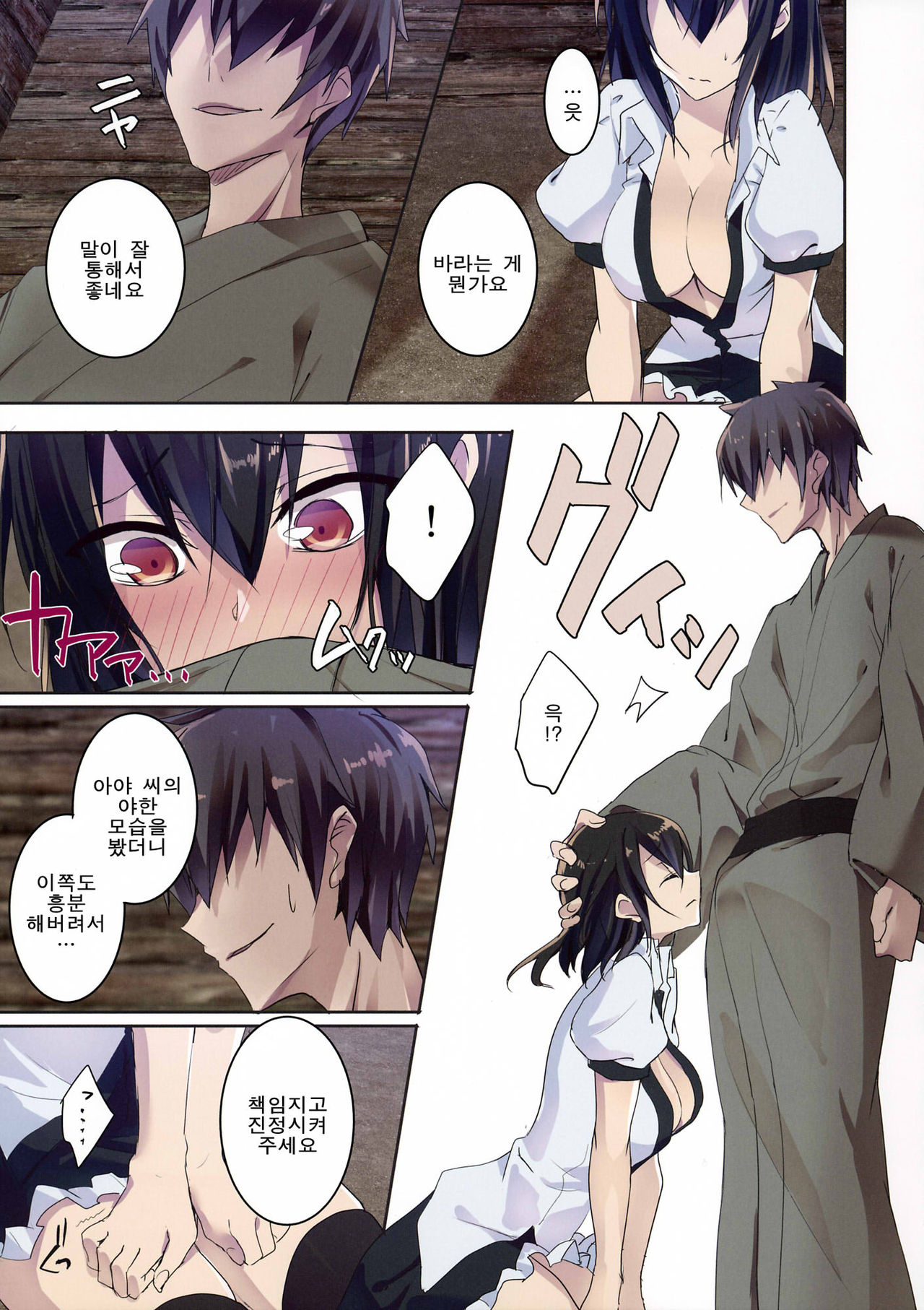 Shameimaru in Yamagoya | 샤메이마루 in 산장 page 9 full