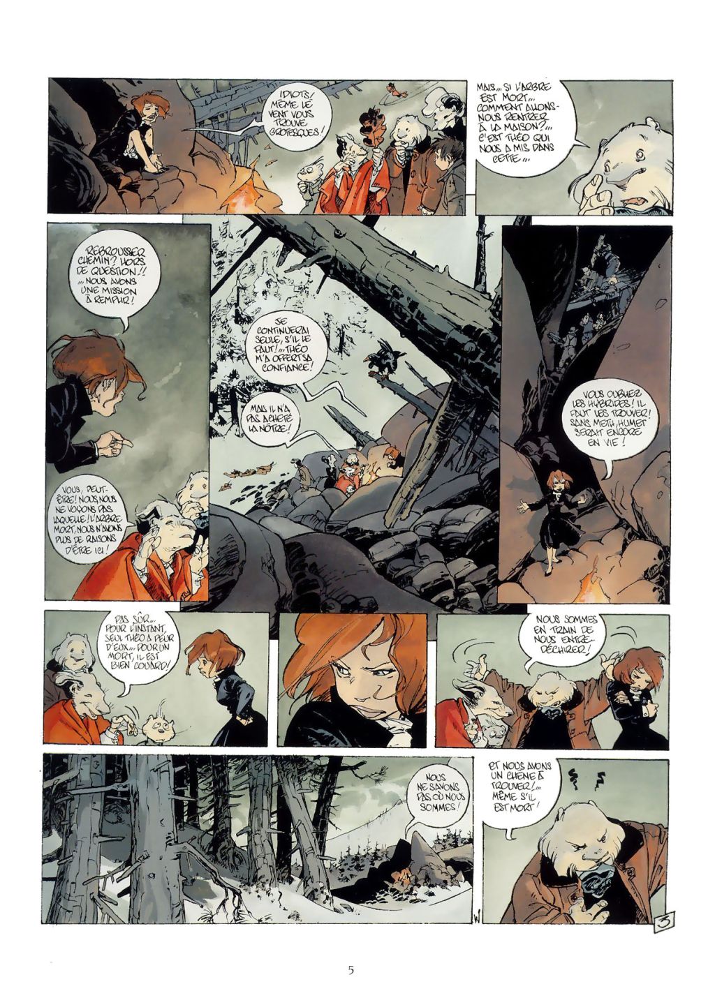 lumières de l'Amalou - 03 - Le village tordu page 8 full