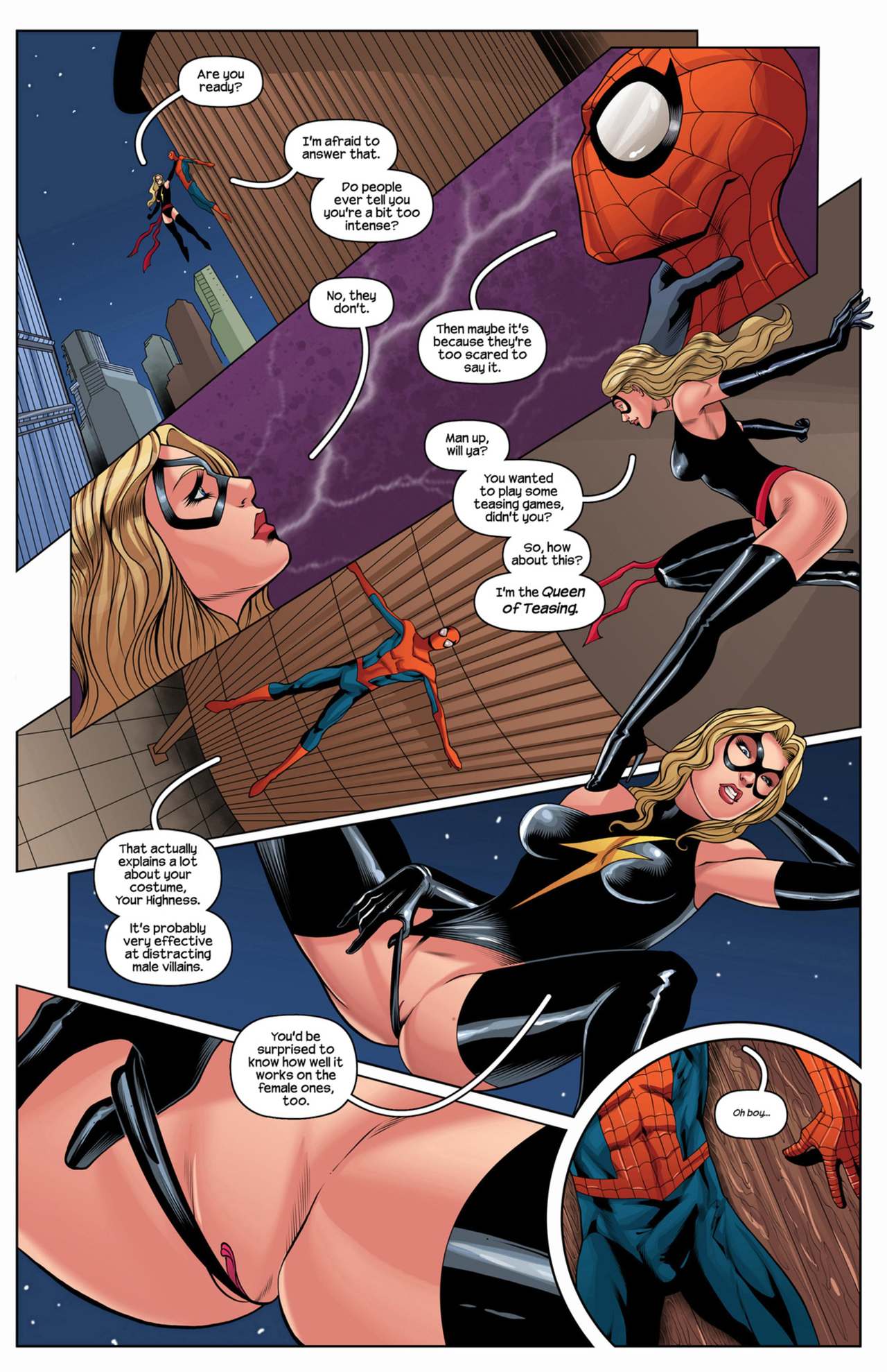 the Amazing Spider-Man &amp; Ms. Marvel page 5 full