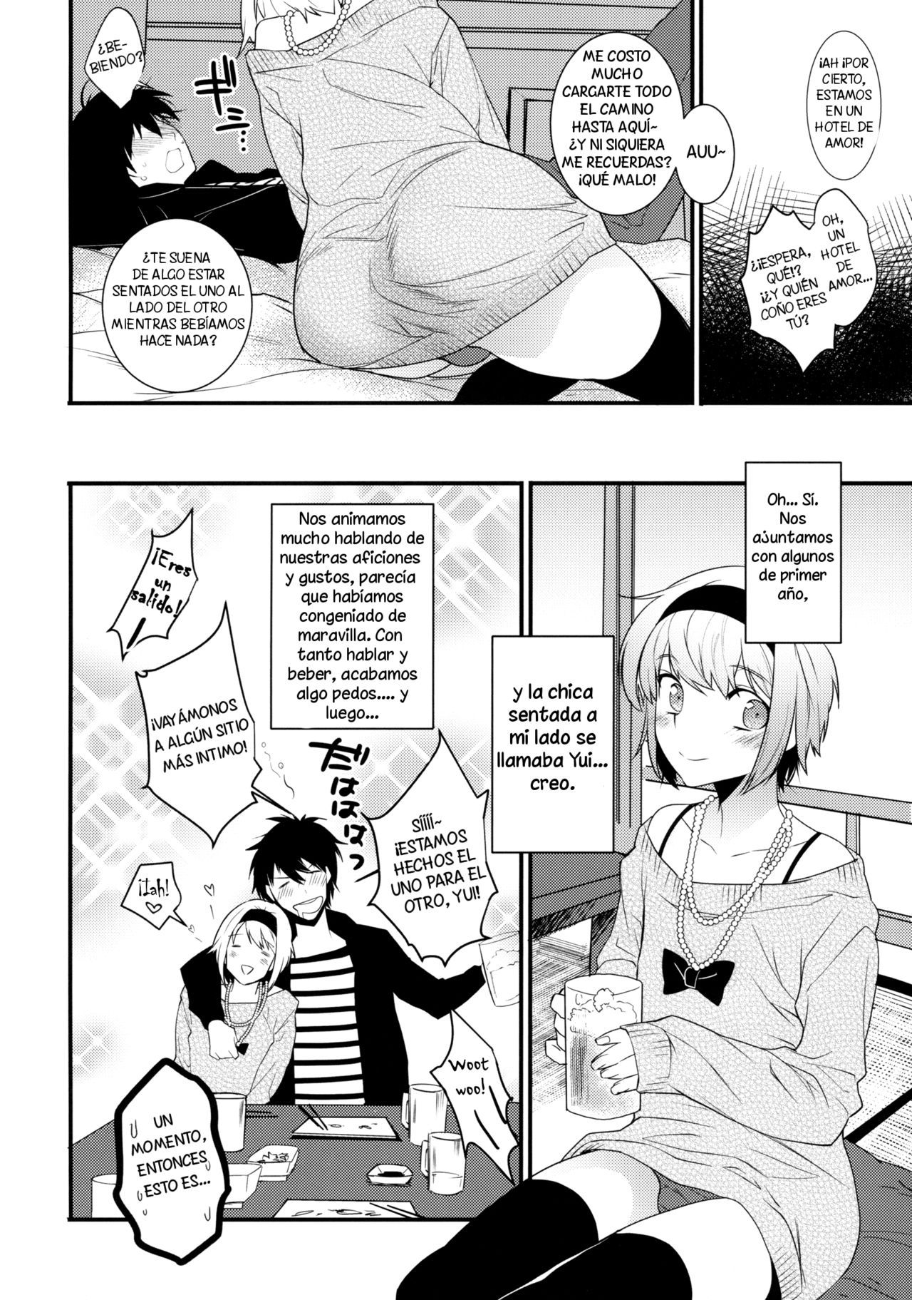 Yotta Ikioi de Hotel ni Tsurekomare Josou Shita Otoko ni Nazeka Ore ga Horareru Hanashi page 5 full