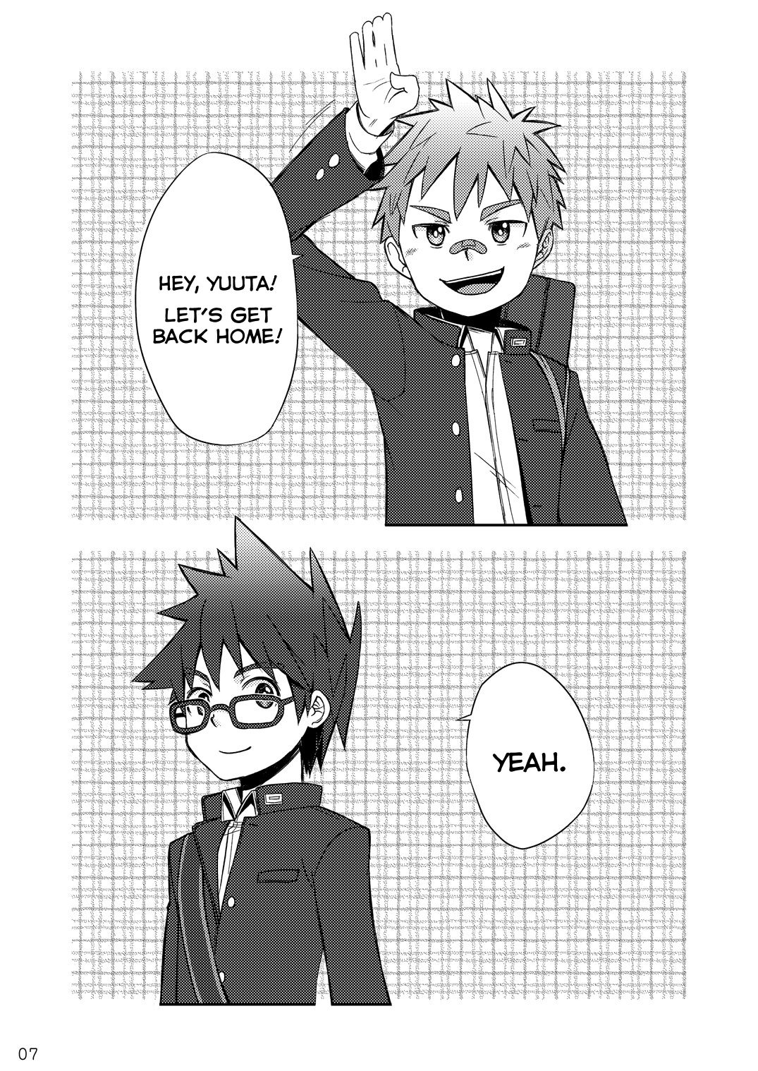 Daiki-kun to Yuuta-kun. page 8 full