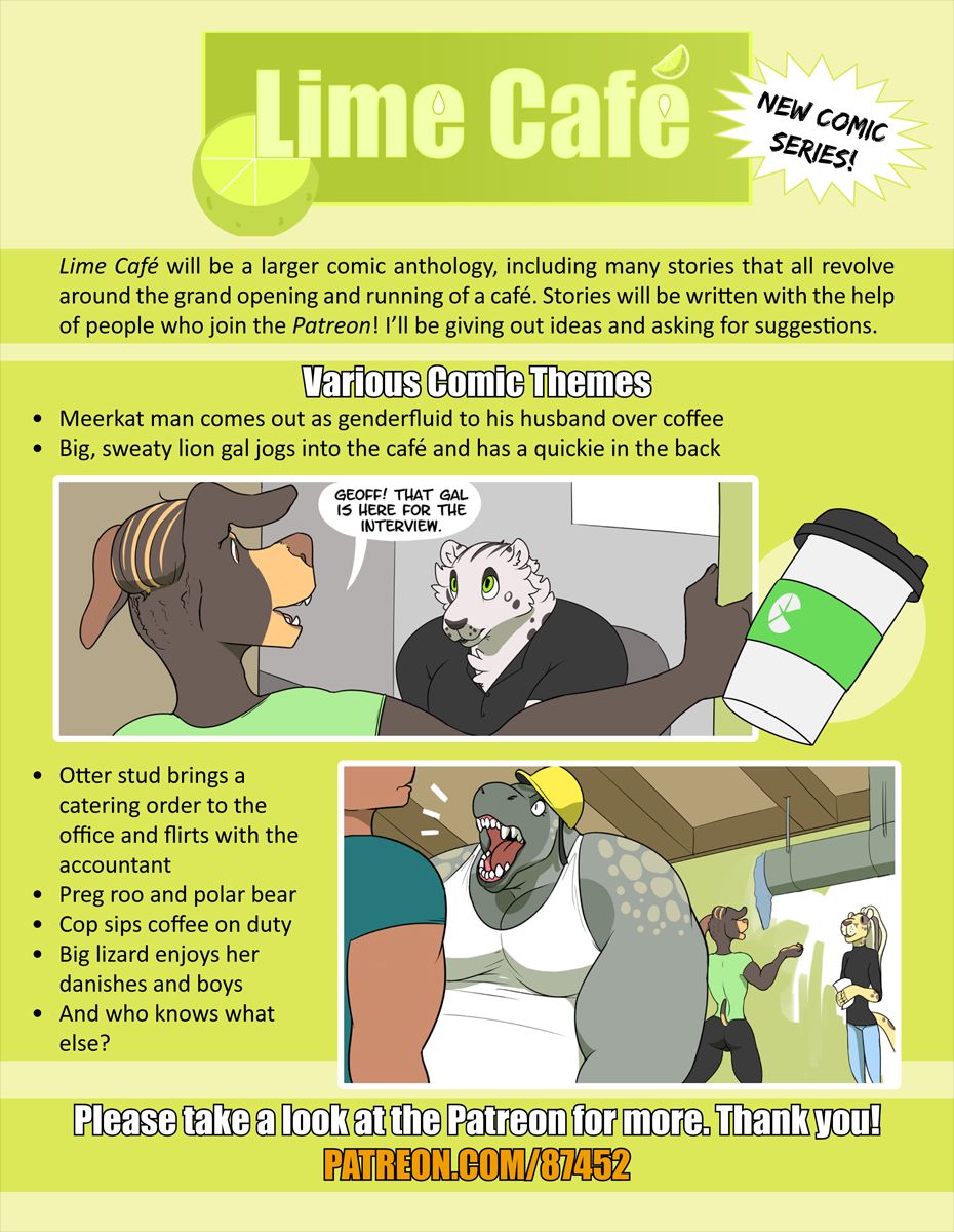 Lime Cafe: Brew Beginnings page 1 full