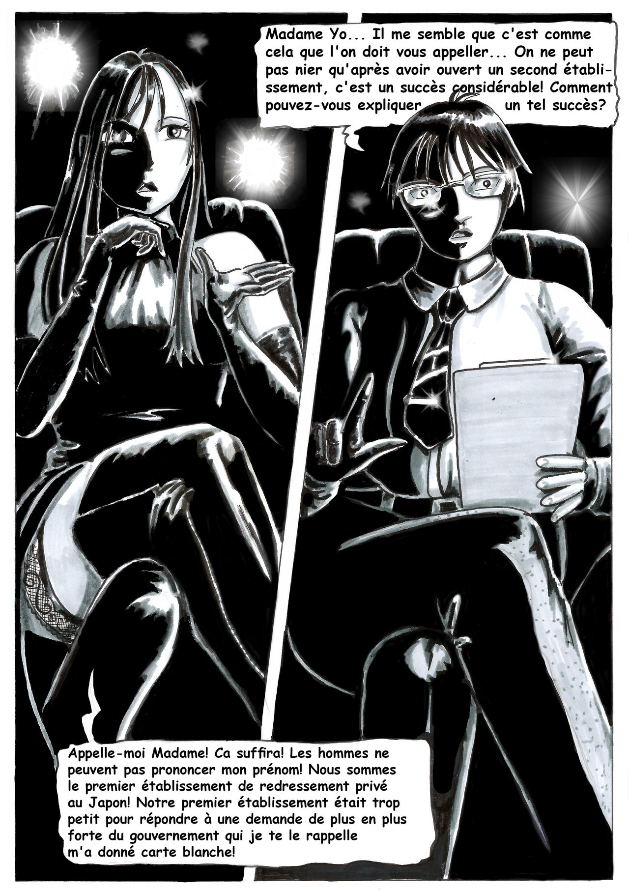 The Fortress of Madam Yo - Chapter 1: L'interview page 2 full