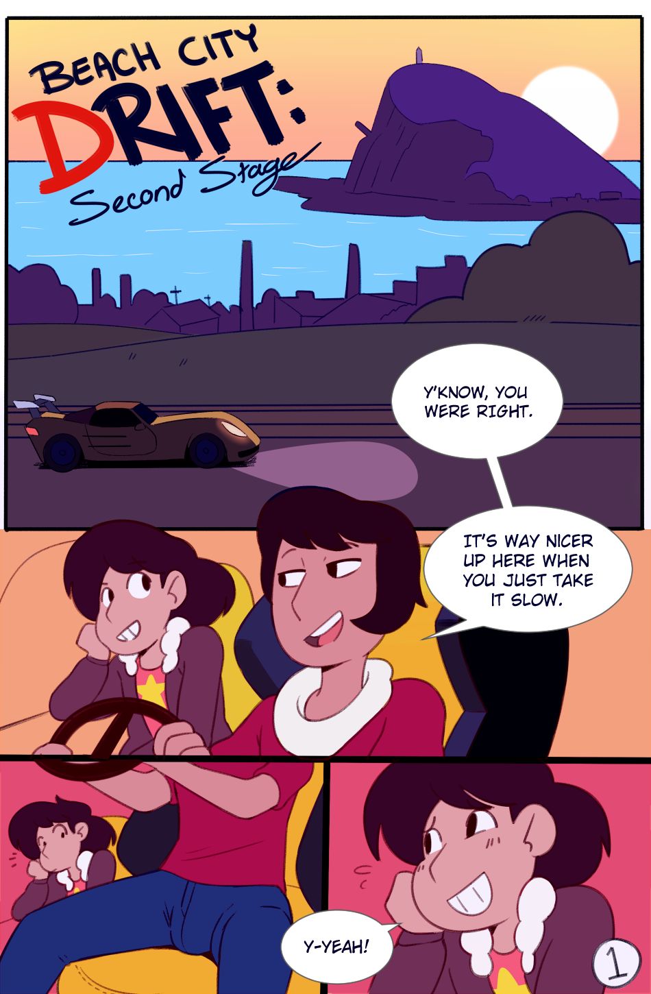 Beach City Drift: Second Stage page 1 full