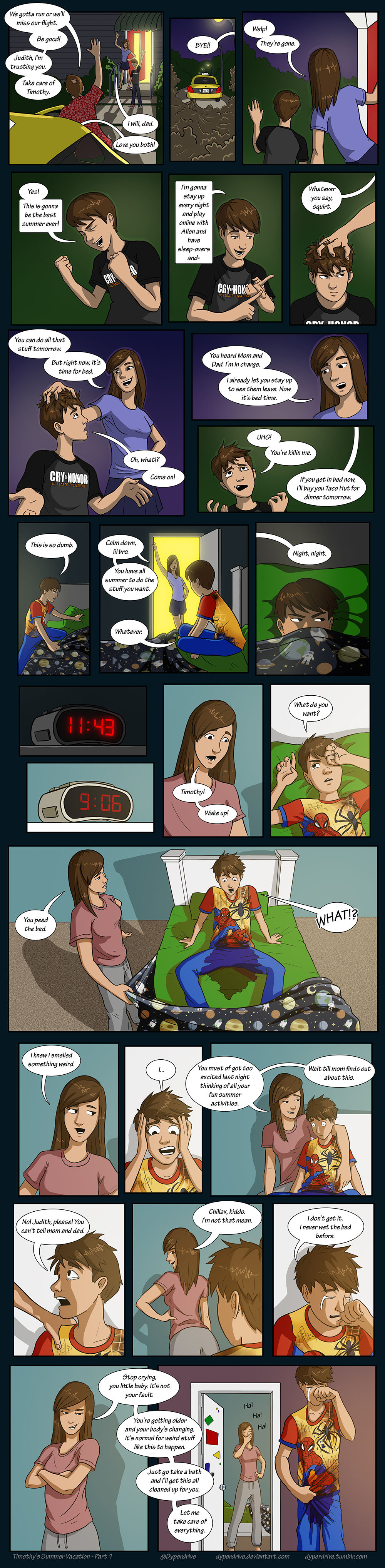 Timothy's Summer Vacation page 1 full