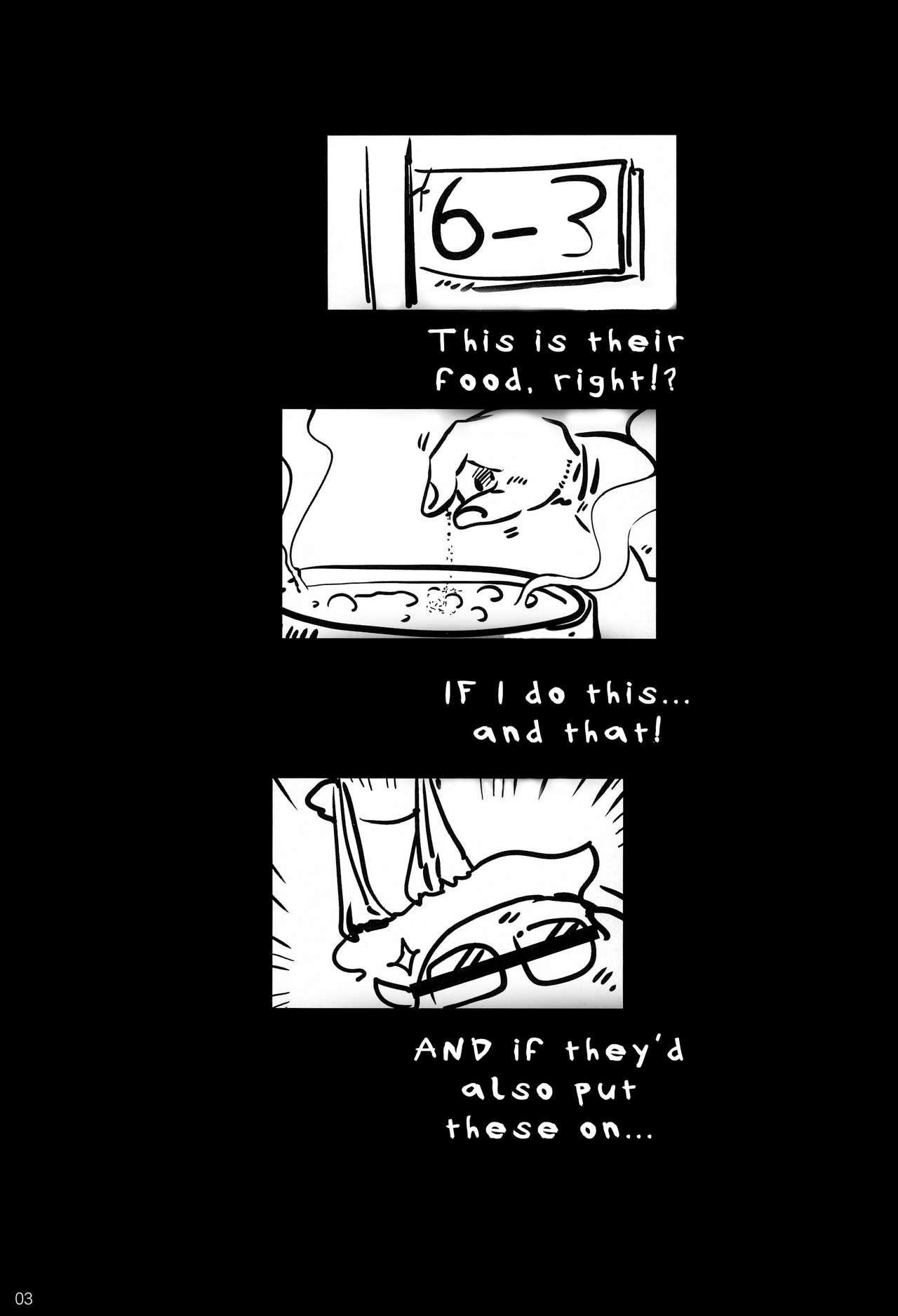 Mitsuba-tachi no Kyuushoku ni Biyaku o Irete Ahetoro Gakkyuu | Putting Aphrodisiacs into Mitsuba's Food during Cooking Class page 3 full