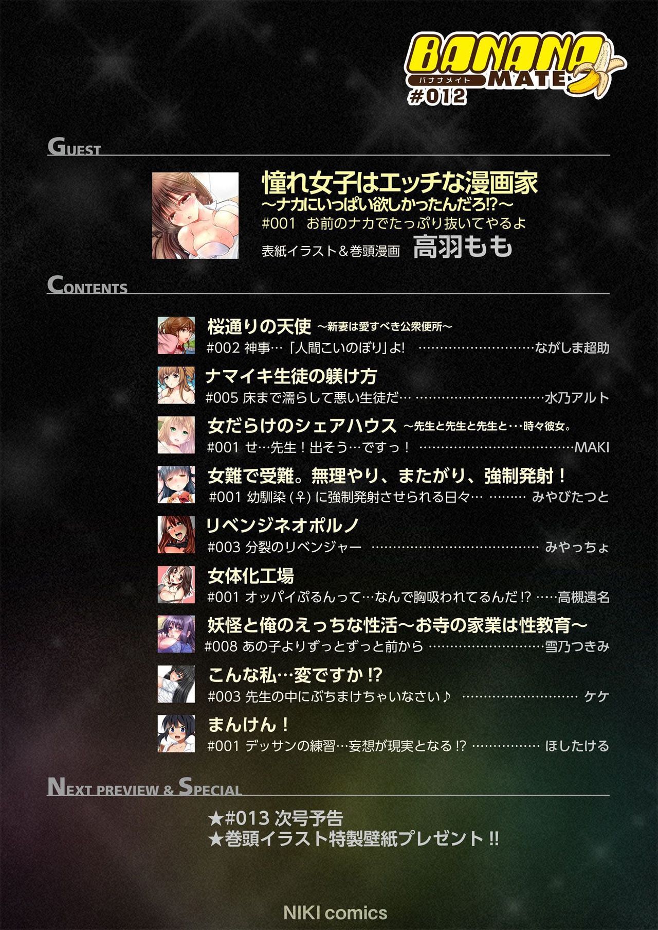 BANANAMATE Vol. 12 page 2 full