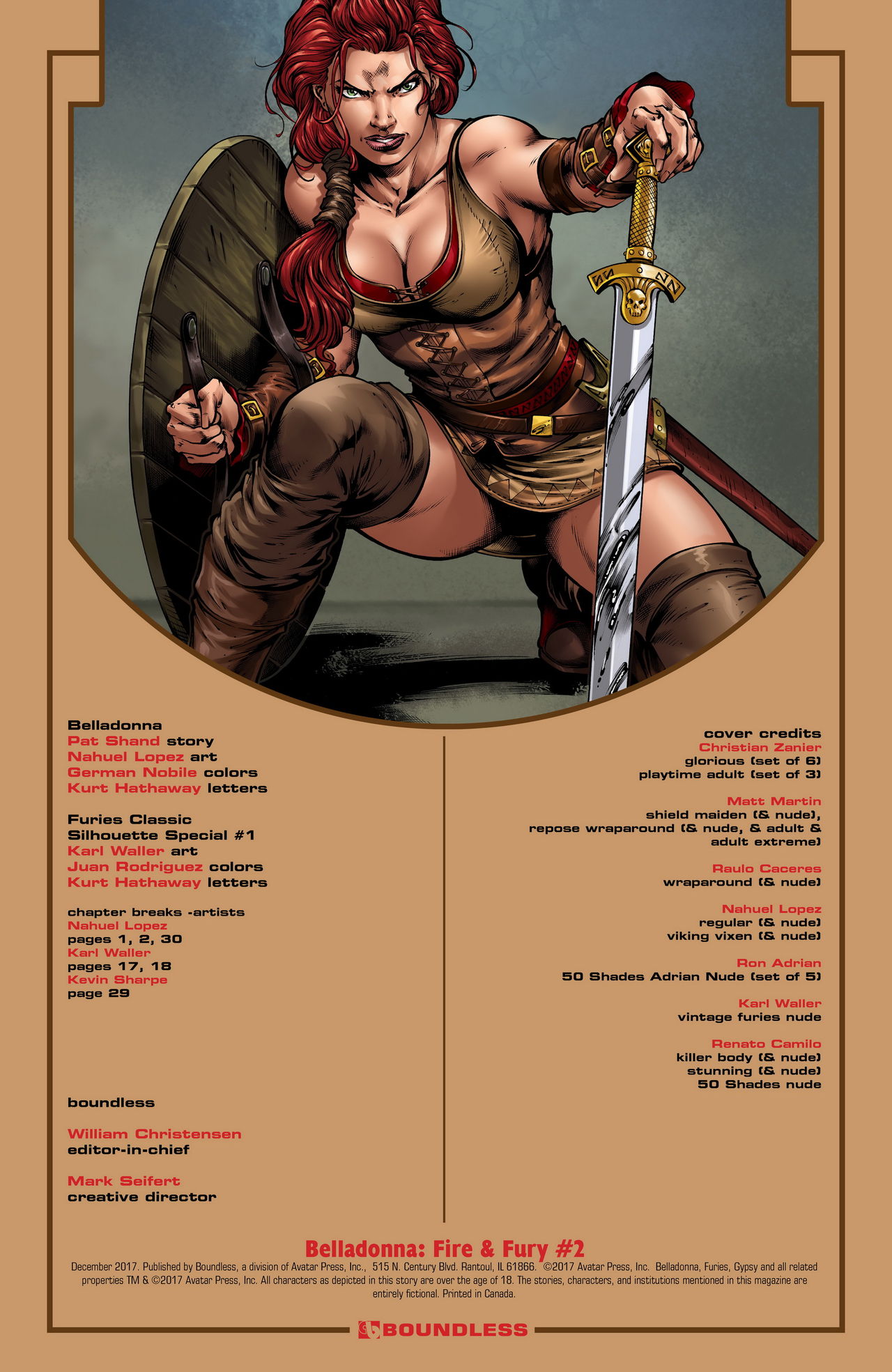 Belladonna - Fire and Fury #2 page 2 full