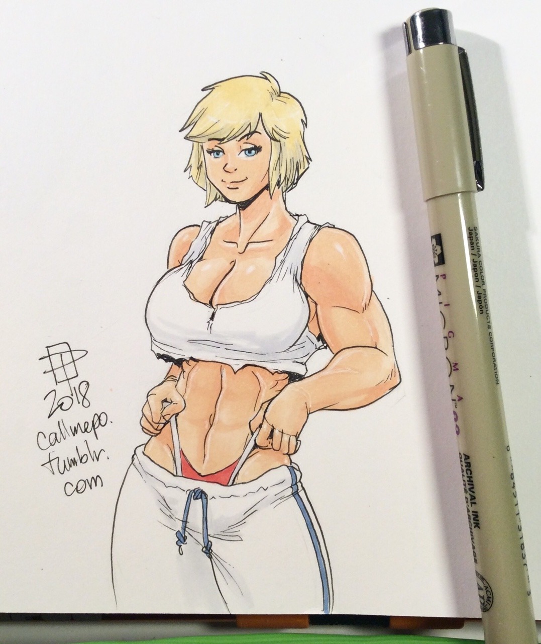 Callmepo - Bonita en Blanco page 8 full