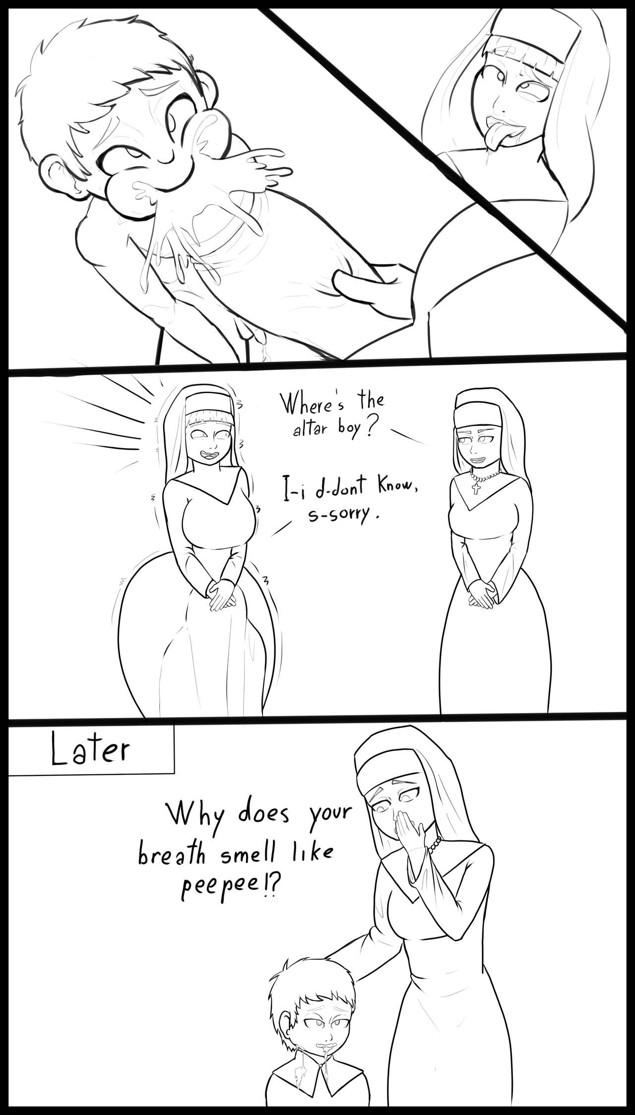 Futa nun and altar boy page 3 full