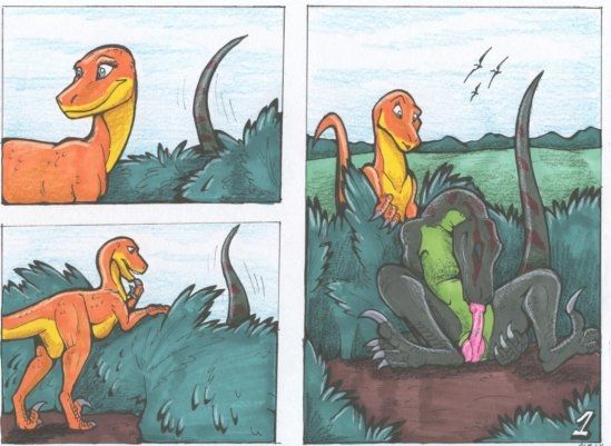 Raptor Comic page 1 full