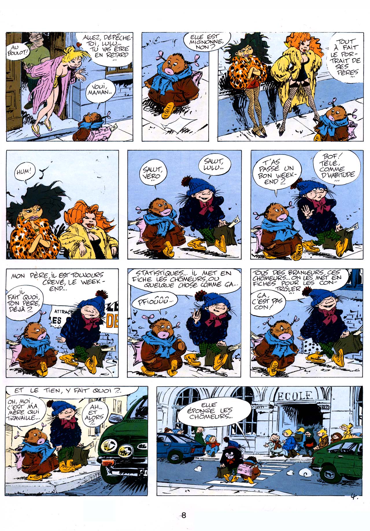 Lolo et Sucette - 01 - Trottoirs Brillants page 9 full