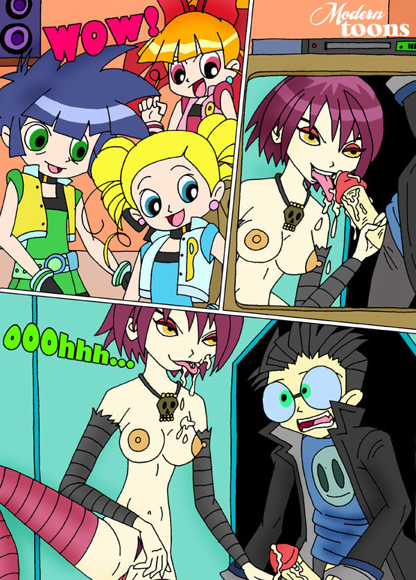 Unknown Powerpuff girls Z and Invader Zim Comic page 2 full