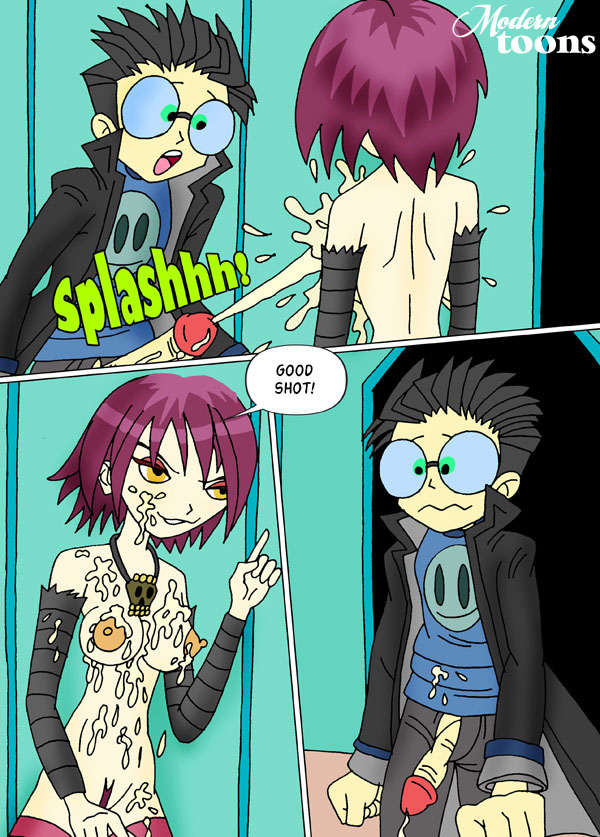Unknown Powerpuff girls Z and Invader Zim Comic page 4 full