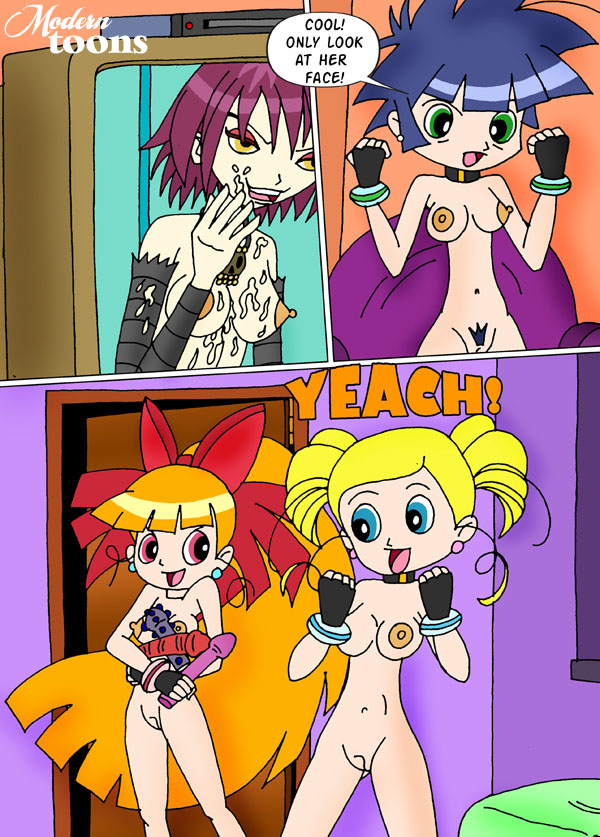 Unknown Powerpuff girls Z and Invader Zim Comic page 5 full
