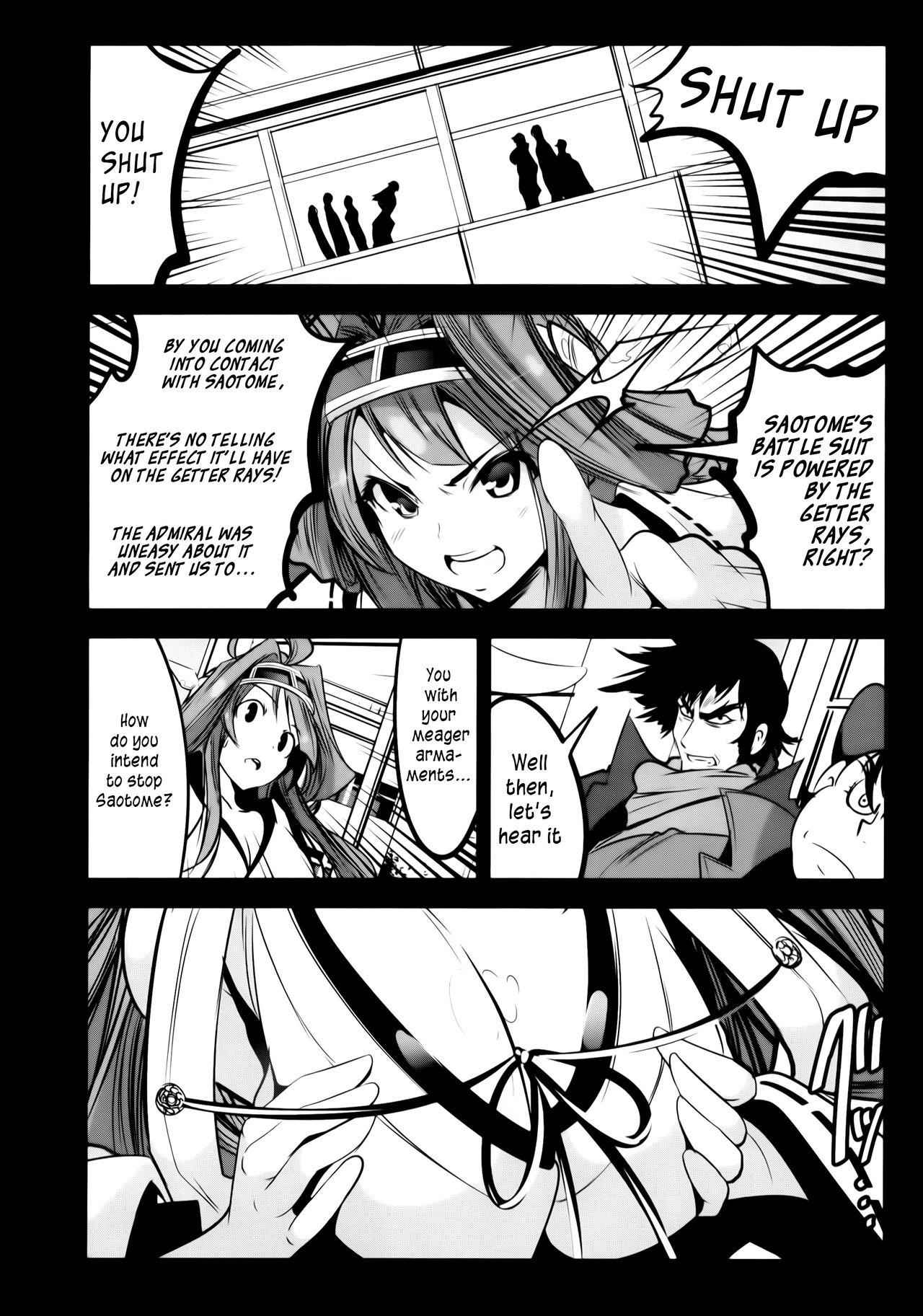 Getter Robo Tai Kongou Yon Shimai | Getter Robo vs The Kongou Four Sisters page 5 full