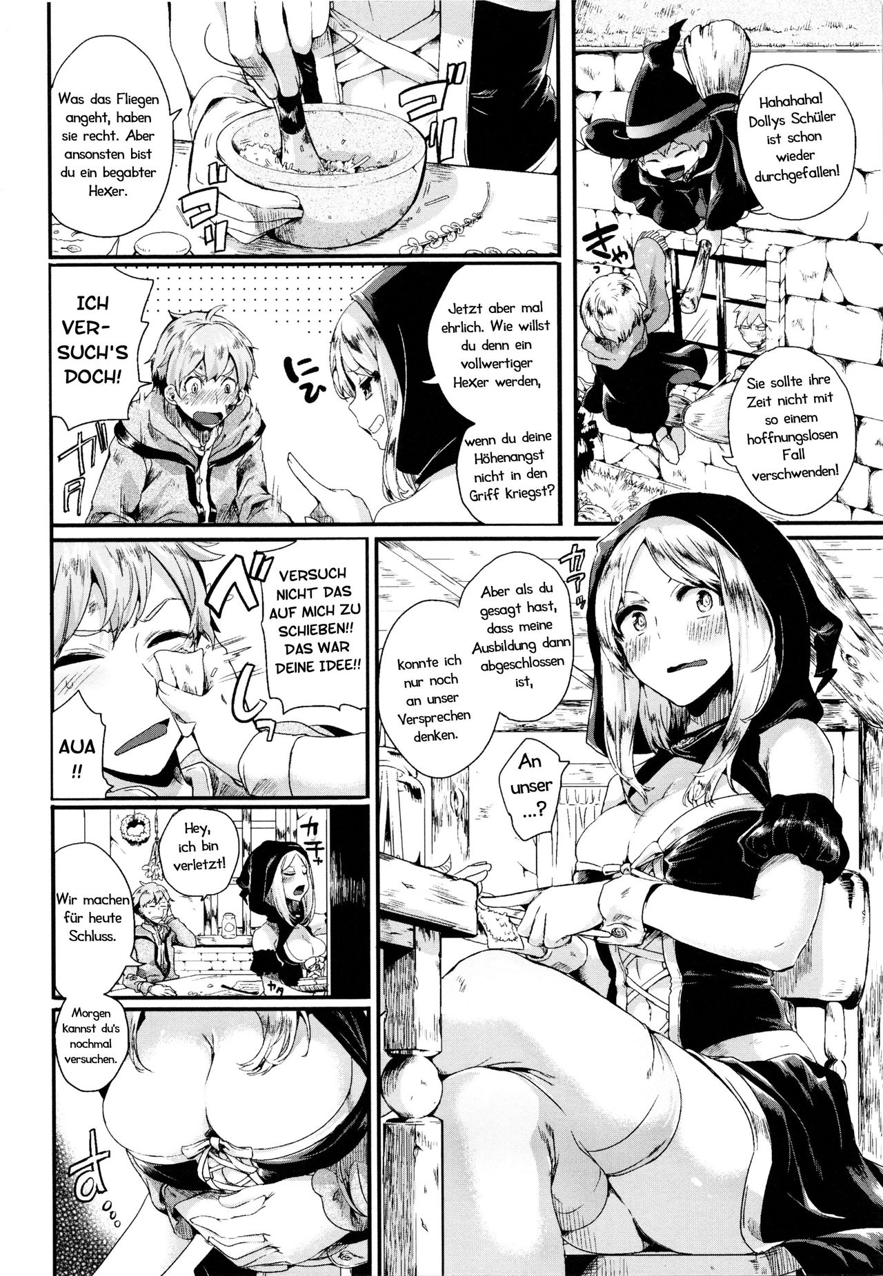 Koisuru Mahou Juku | Die Hexe und ihr Schüler page 3 full
