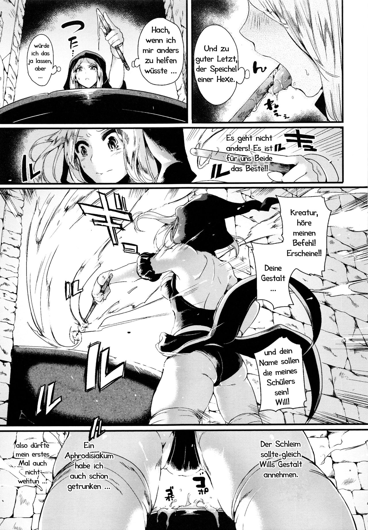 Koisuru Mahou Juku | Die Hexe und ihr Schüler page 6 full