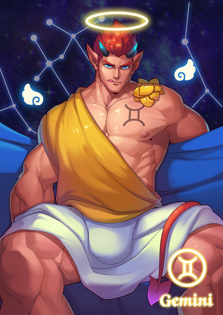 Muscle Boy Zodiac page 5 full
