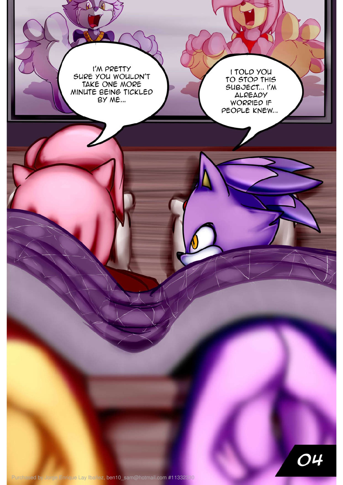 Amy and Blaze tickle endurance page 4 full
