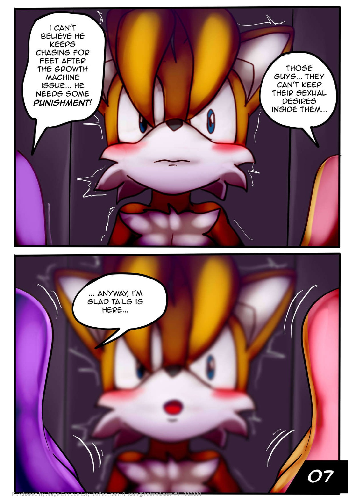 Amy and Blaze tickle endurance page 7 full