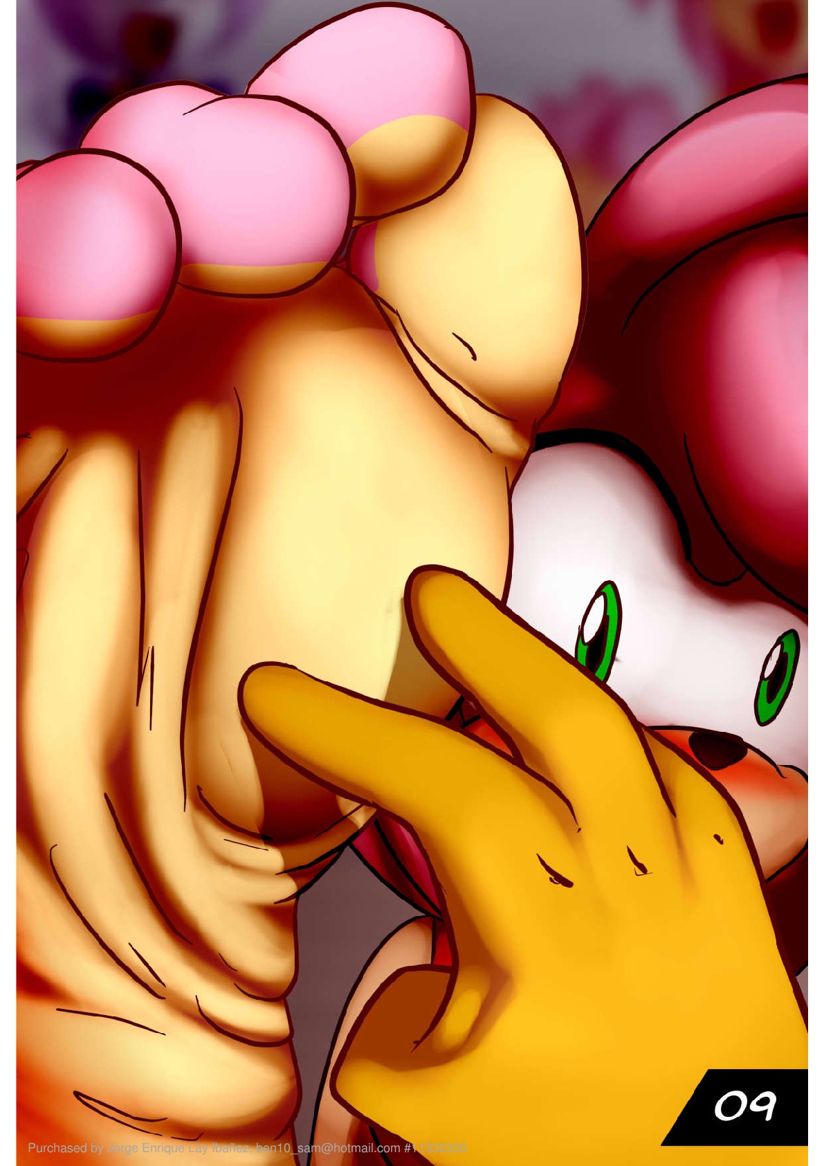 Amy and Blaze tickle endurance page 9 full