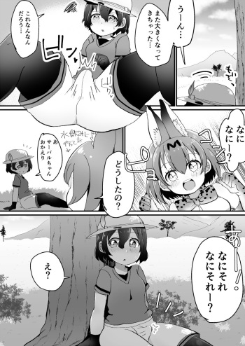 Futanari Kaban-chan Rakugaki Manga cover