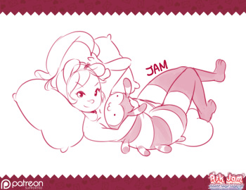 Ask Jam Patreon Sketchpacks cover