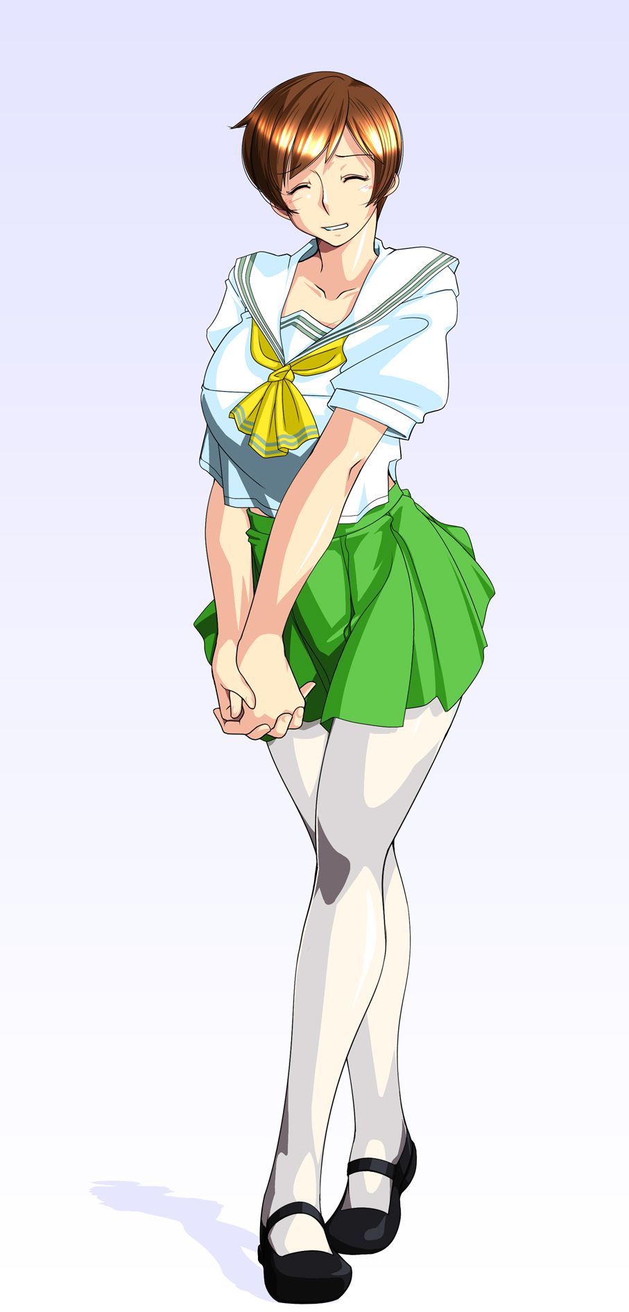 Moshimo Bakunyu Joshidaisei ni Ecchi na Jisshu o shitara... page 4 full